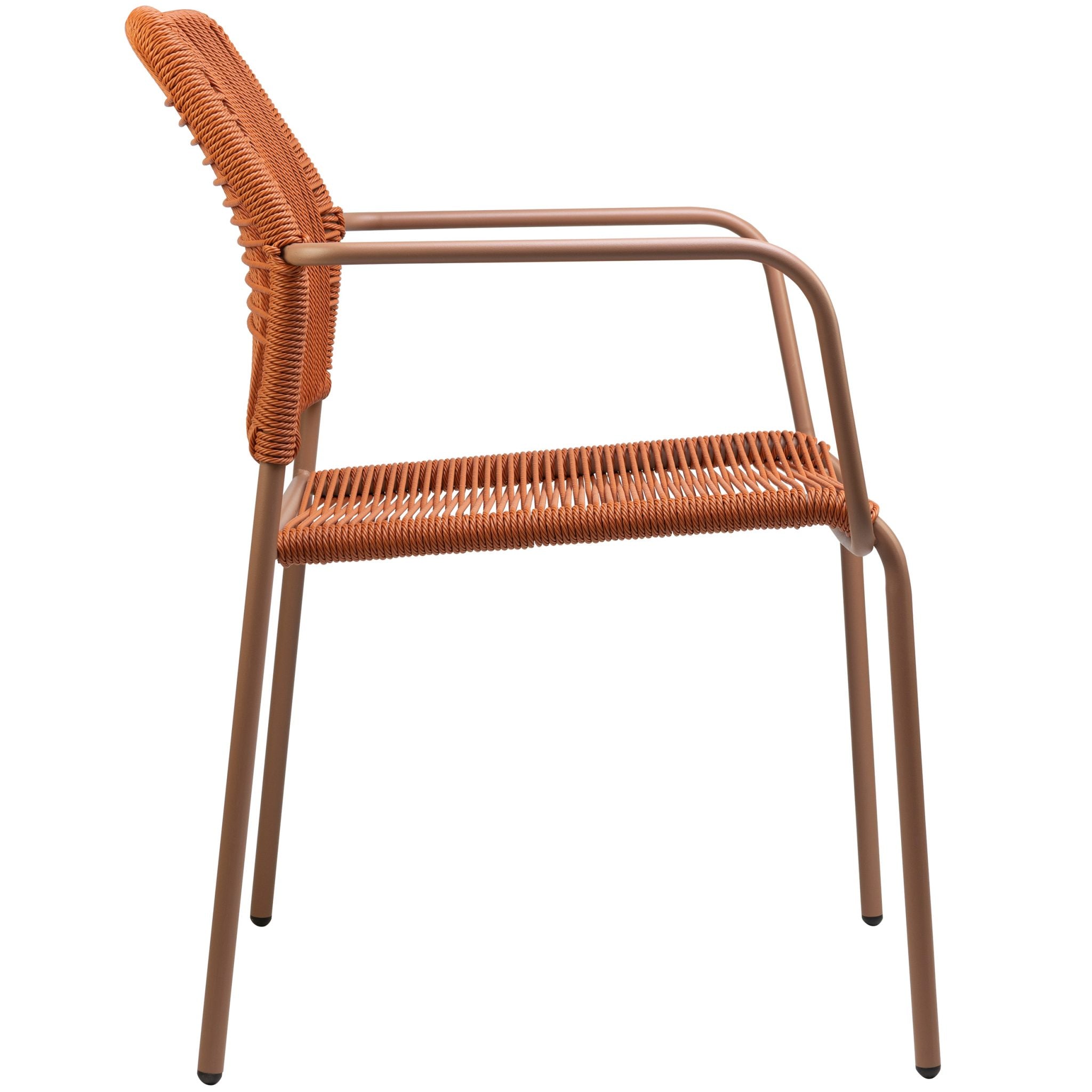 TWISTER OUTDOOR CHAIR ORANGE