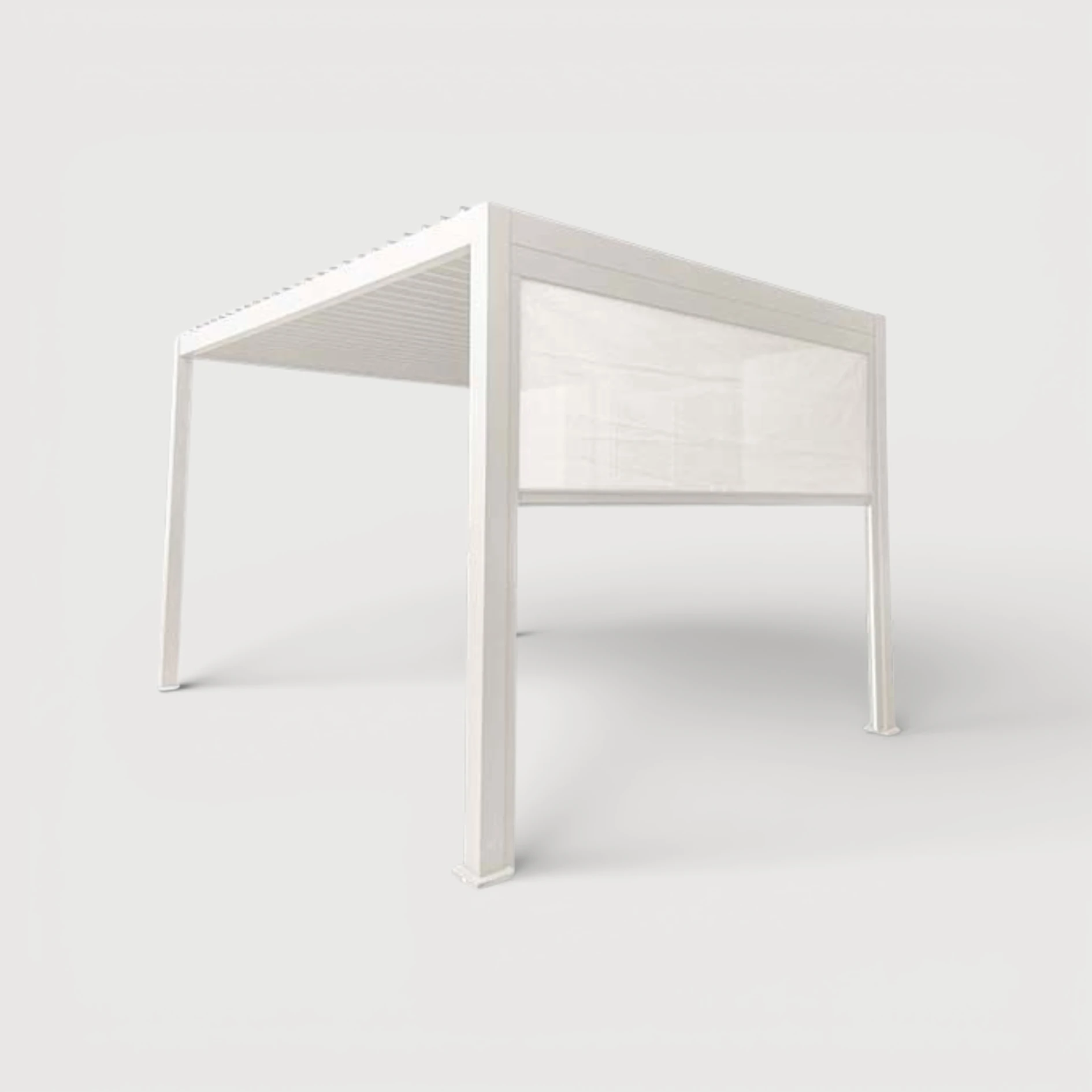 The Eclipse Pull Down Screen – White 4 m