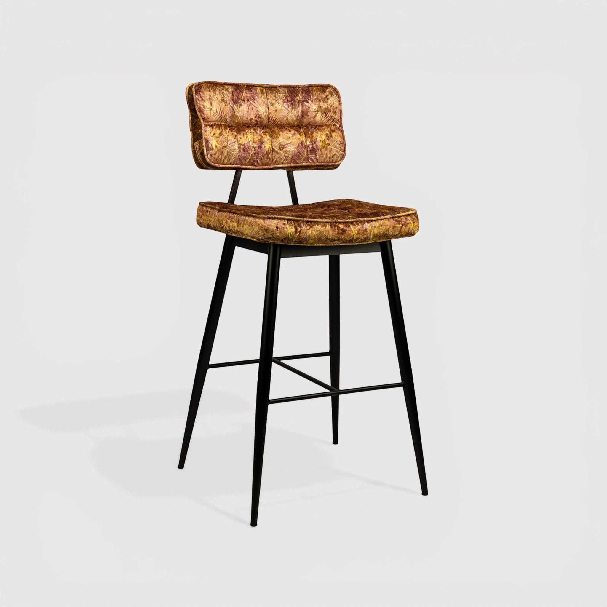 NILLY BARSTOOL PRINTED YELLOW