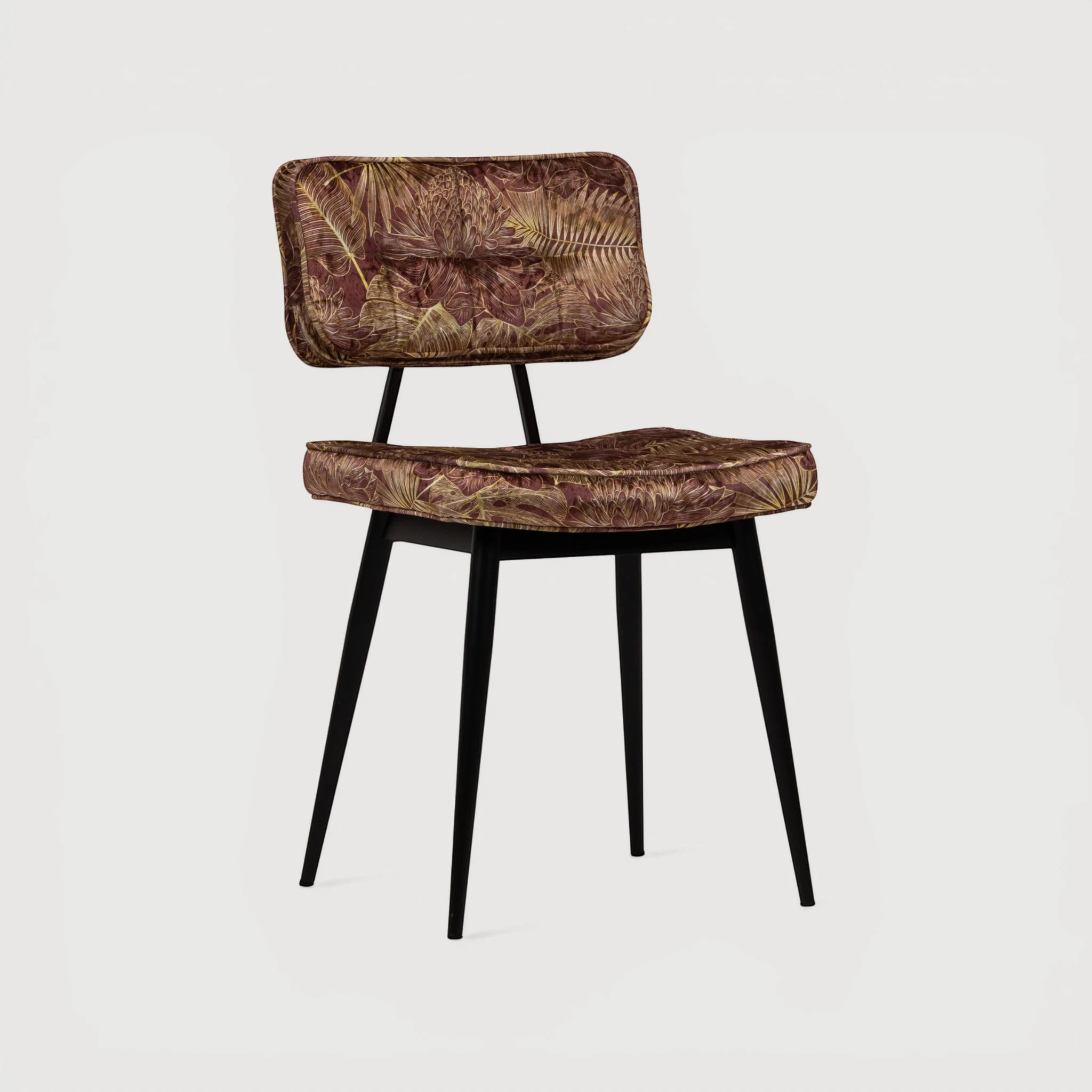 NILLY CHAIR PRINTED YELLOW