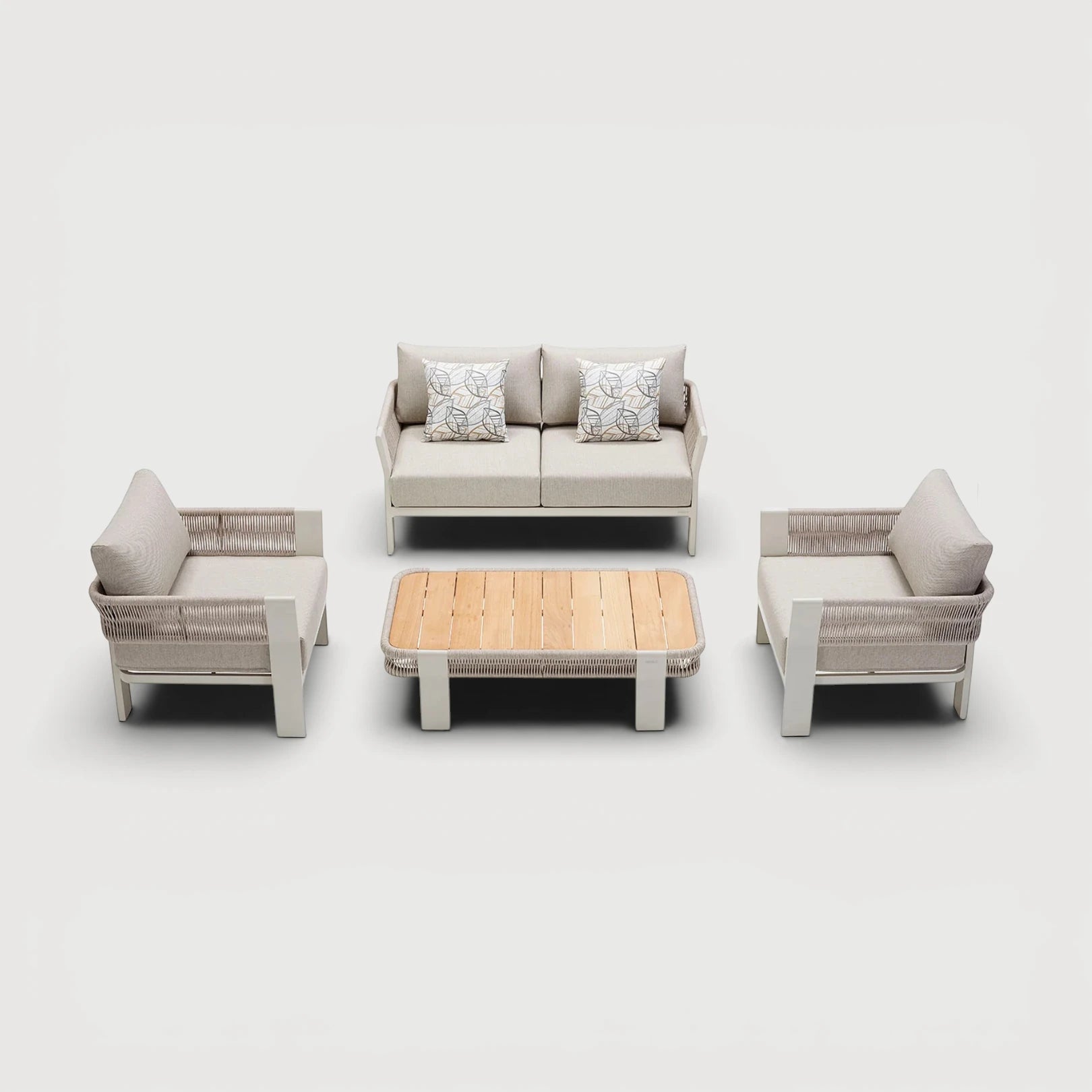 Boro lounge set siv dvosed