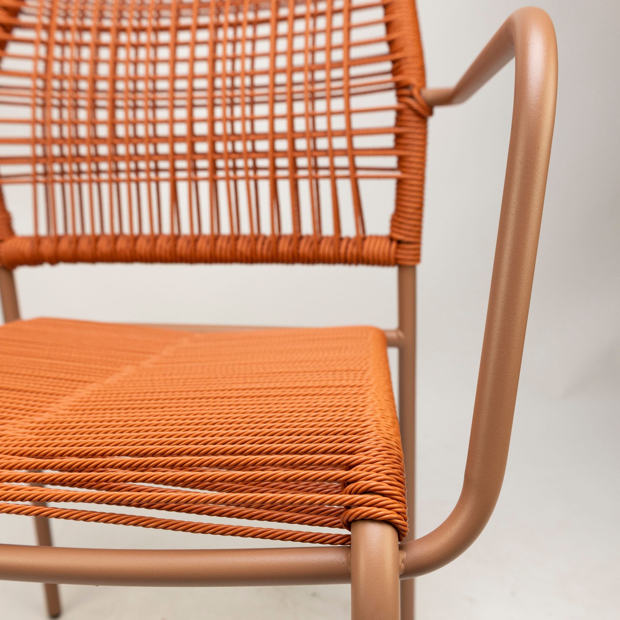TWISTER OUTDOOR CHAIR ORANGE