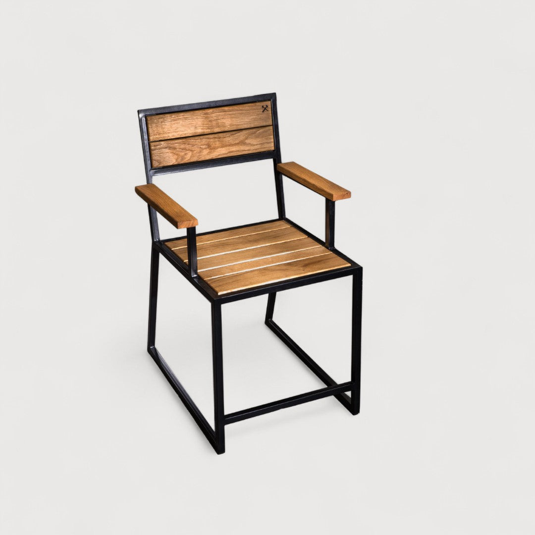 THE SUNSET STOL Z NASLONJALOM ZA HRBET IN ROKE