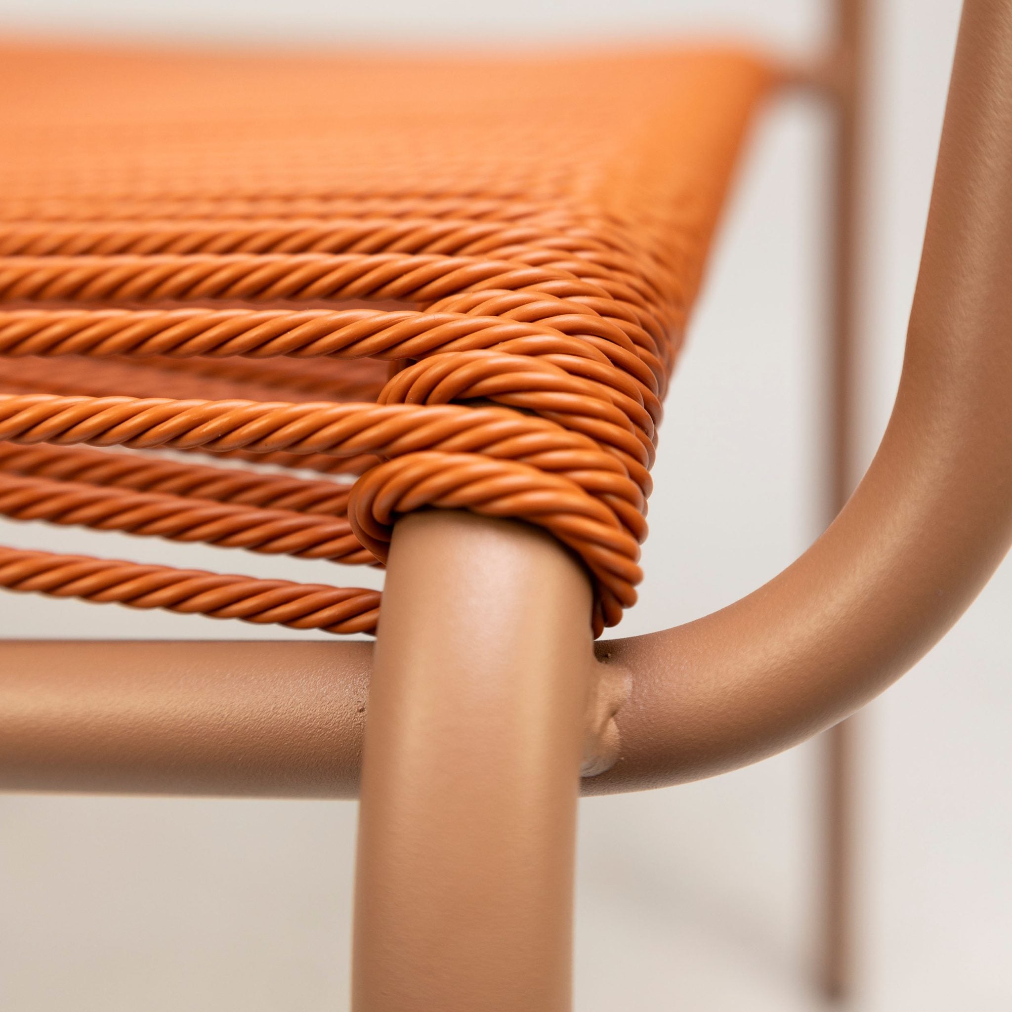 TWISTER OUTDOOR CHAIR ORANGE