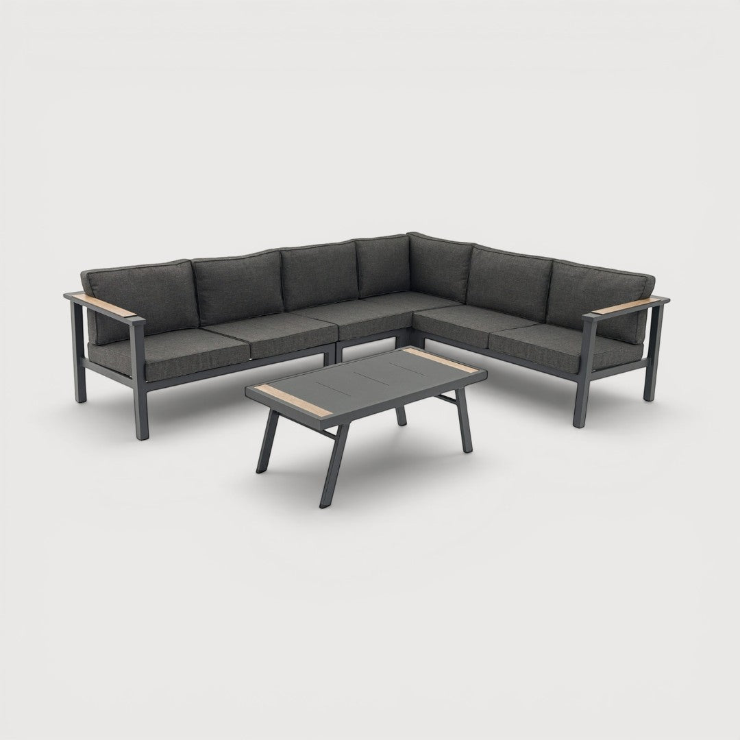Boli kotni lounge set antracit