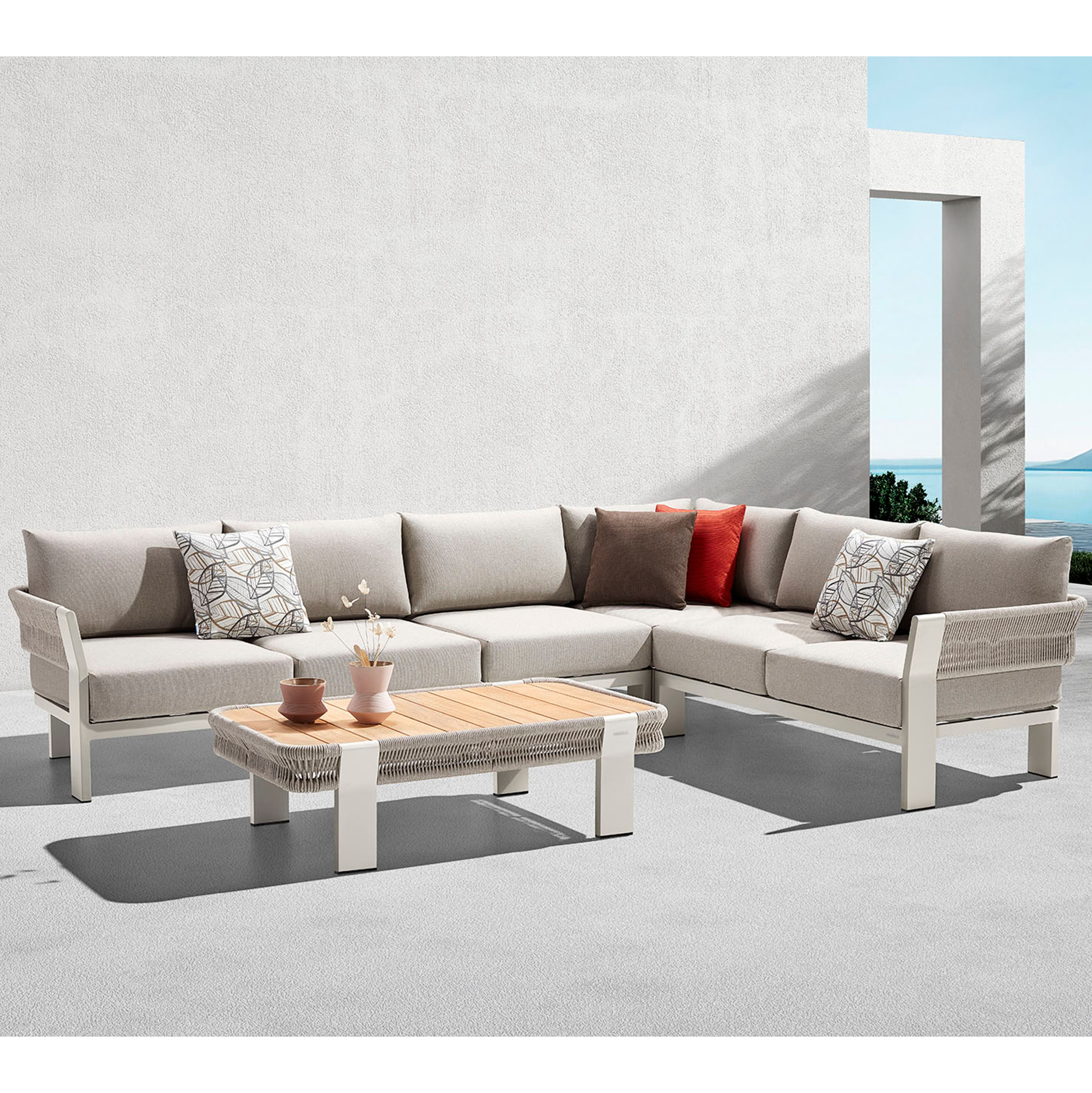 boro kotni lounge set siv