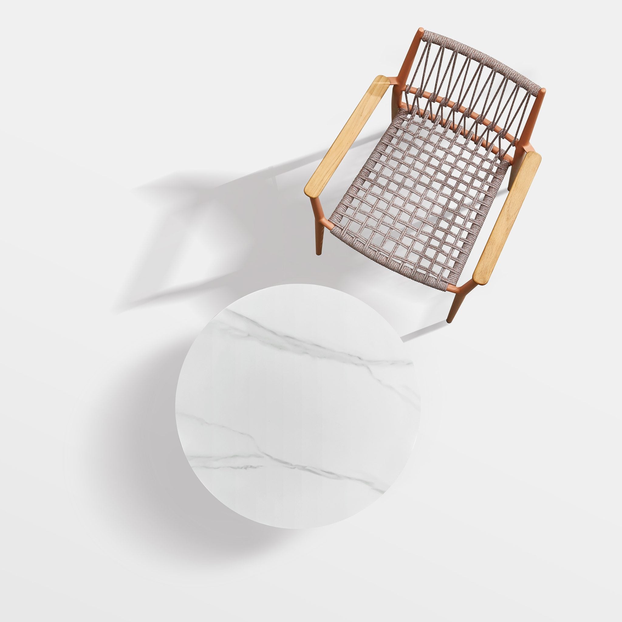 ISLAND OUTDOOR CHAIR ORANGE