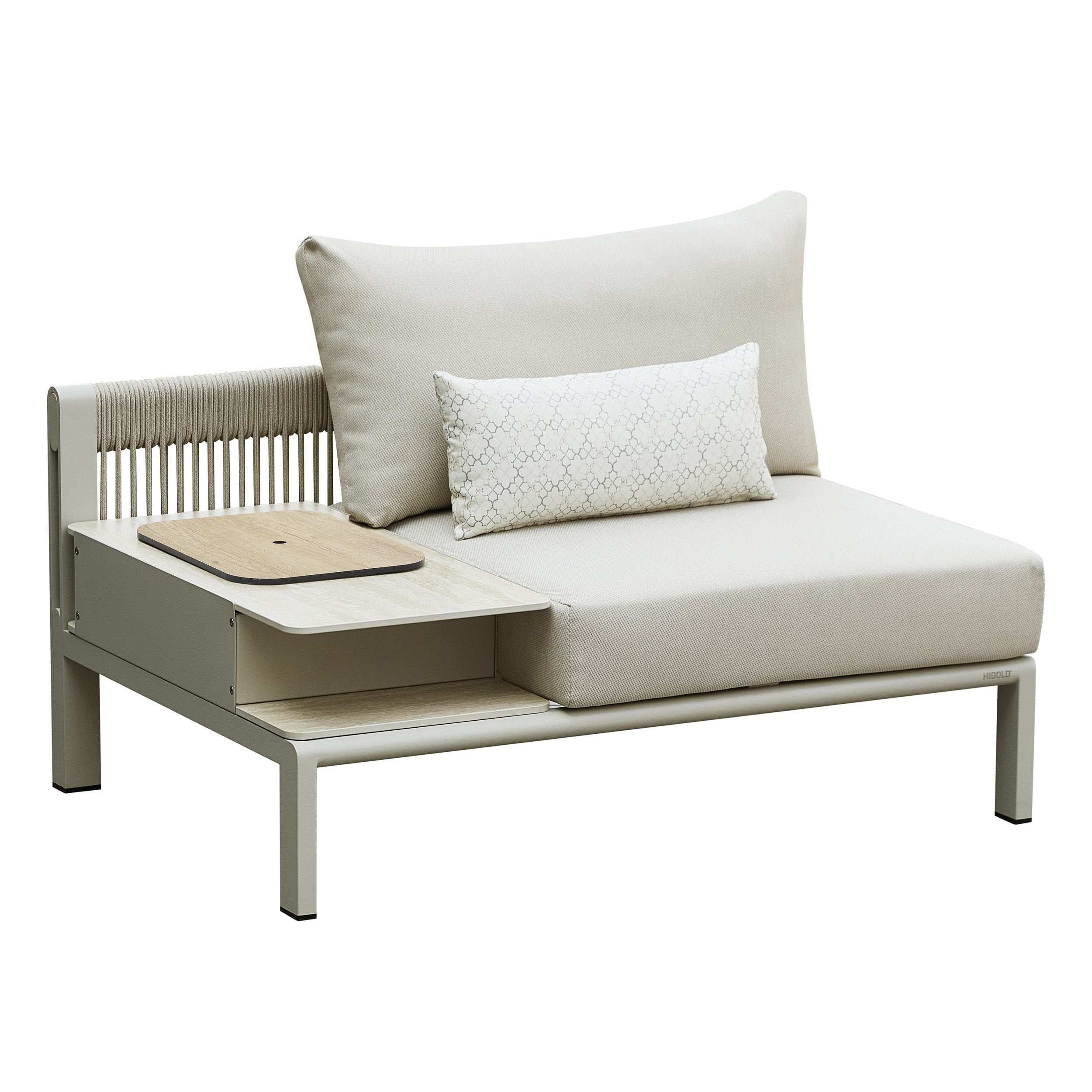 Paro kotni XL lounge set siv