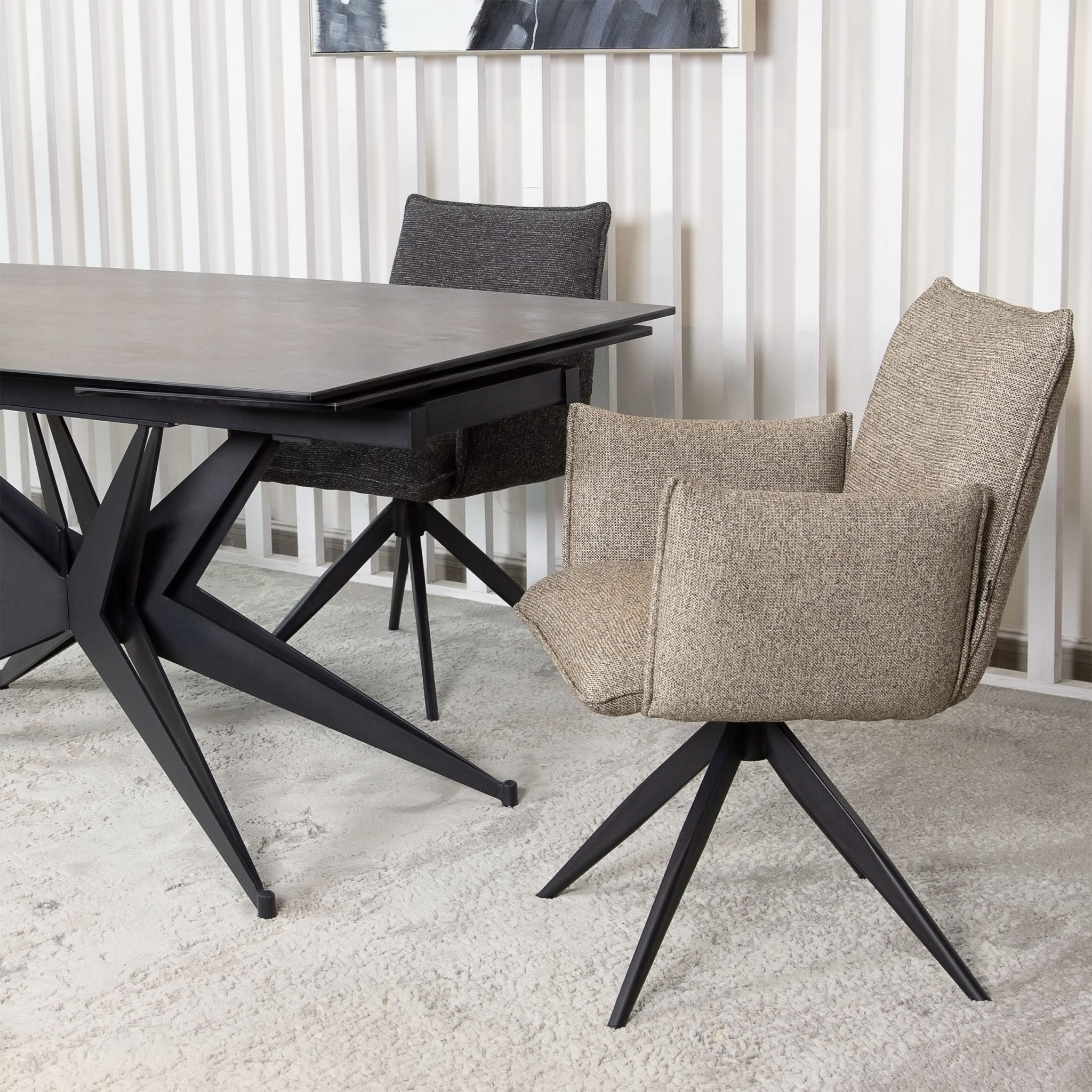 Nalla naslanjač antracit