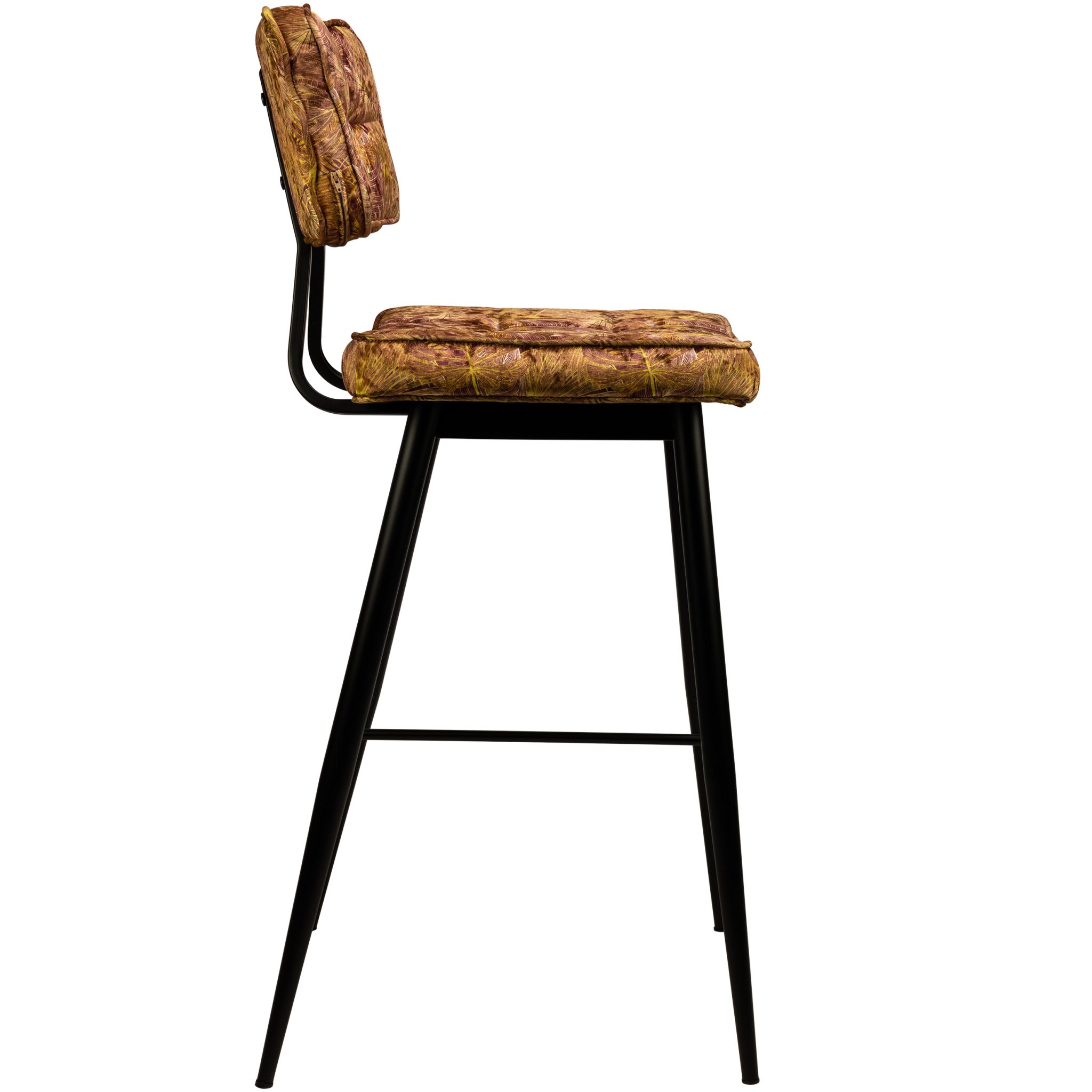 NILLY BARSTOOL PRINTED YELLOW