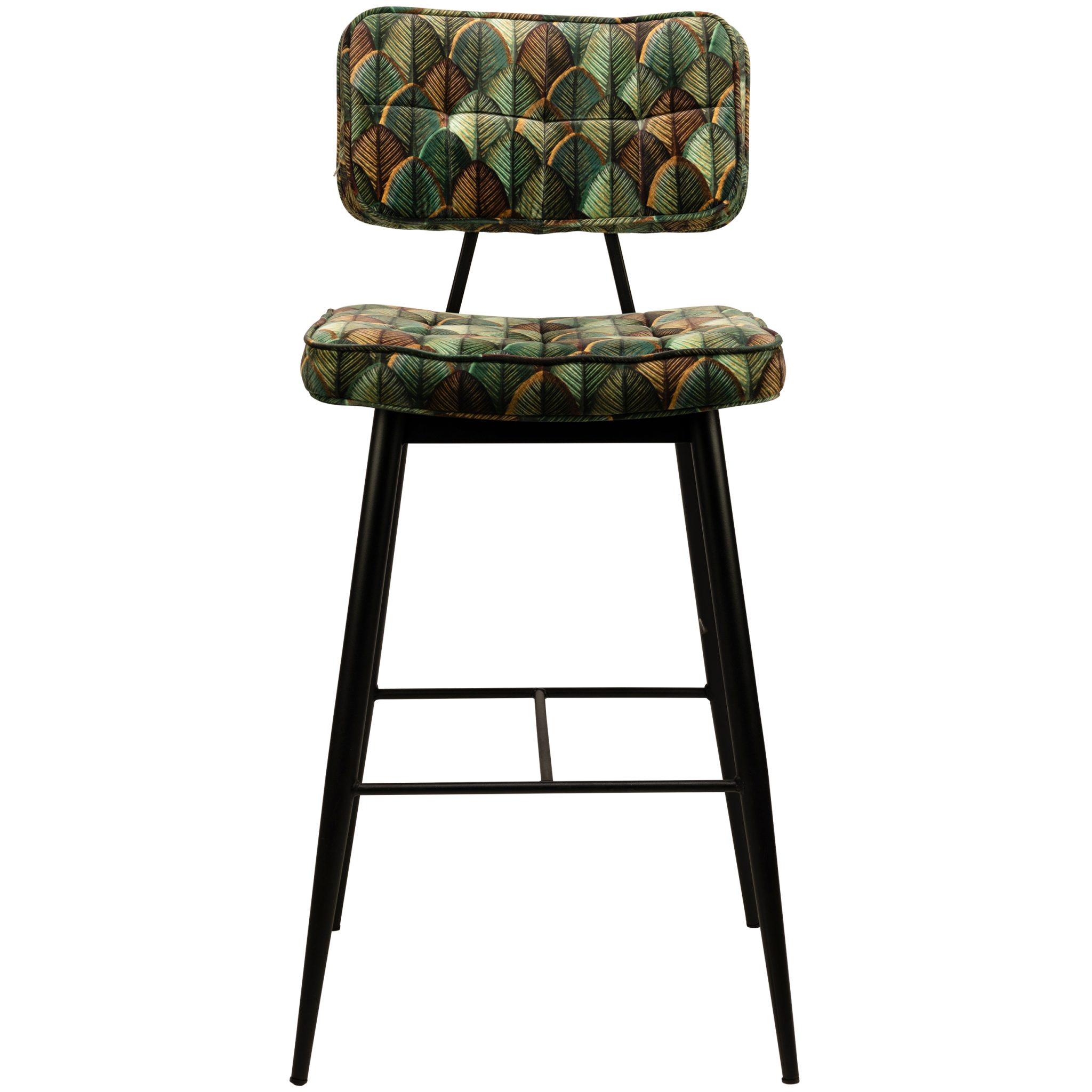 NILLY BARSTOOL PRINTED GREEN