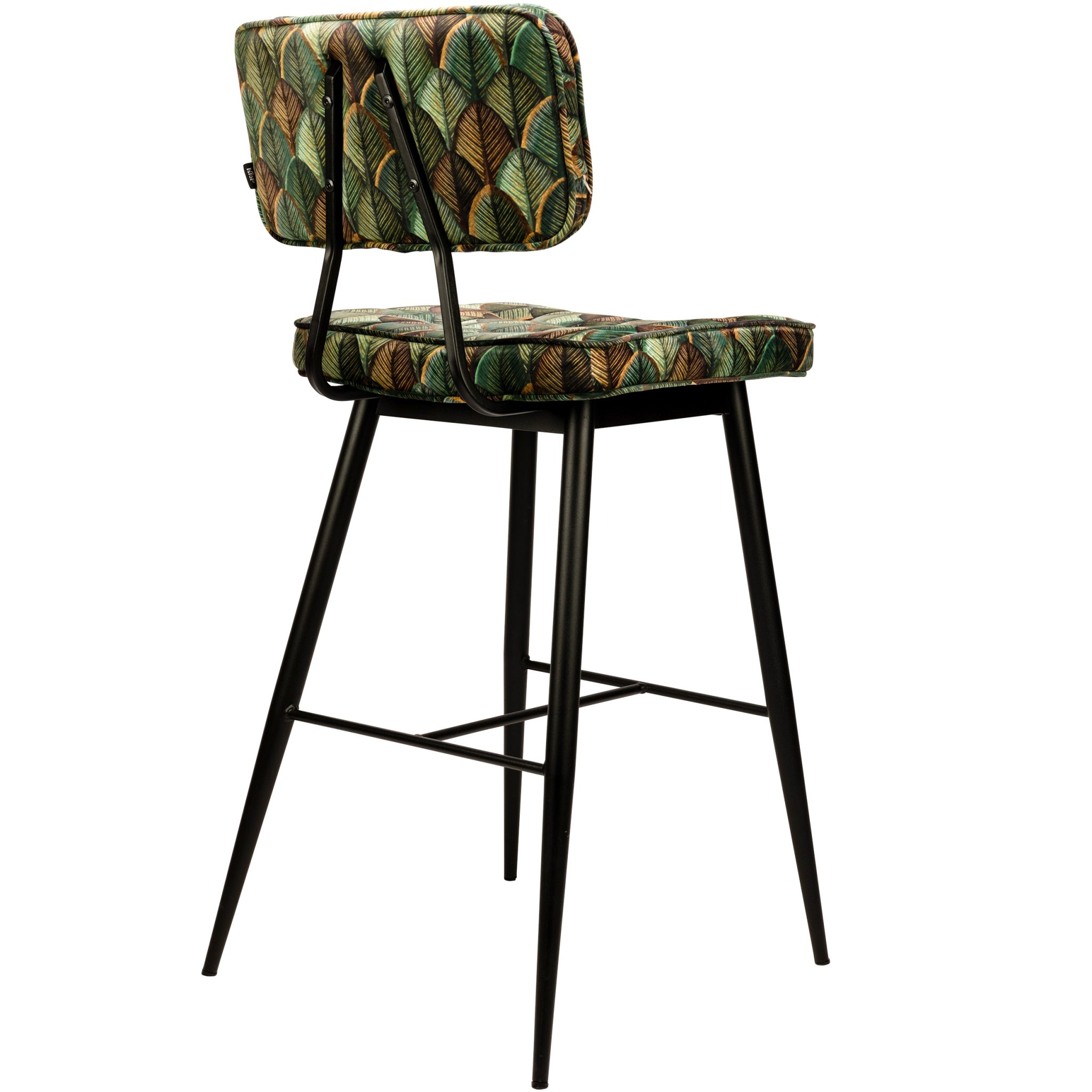 NILLY BARSTOOL PRINTED GREEN