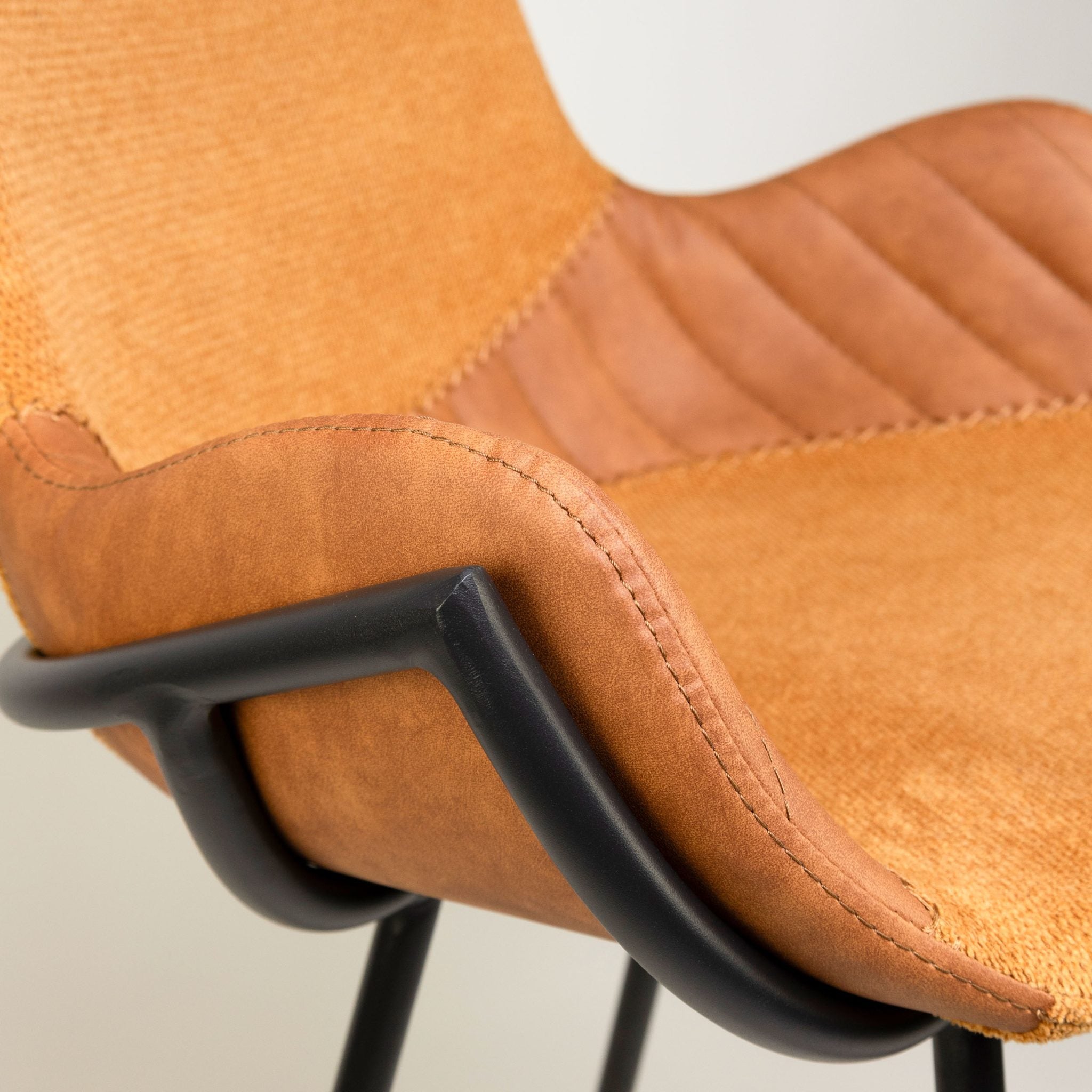 ALAYA BARSTOOL OCHRE YELLOW
