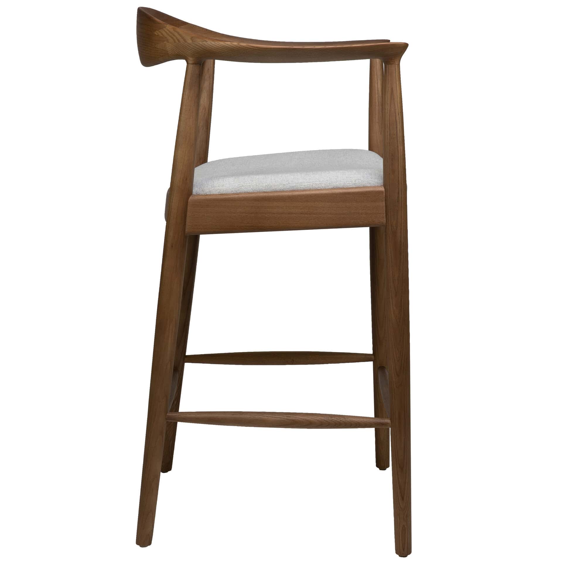SCANDI BARSTOOL ASHWOOD LOW