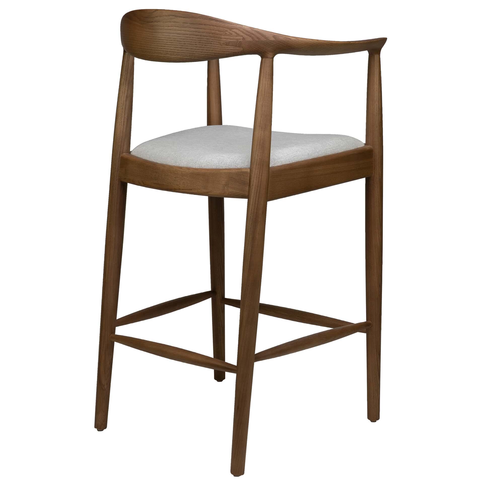SCANDI BARSTOOL ASHWOOD LOW