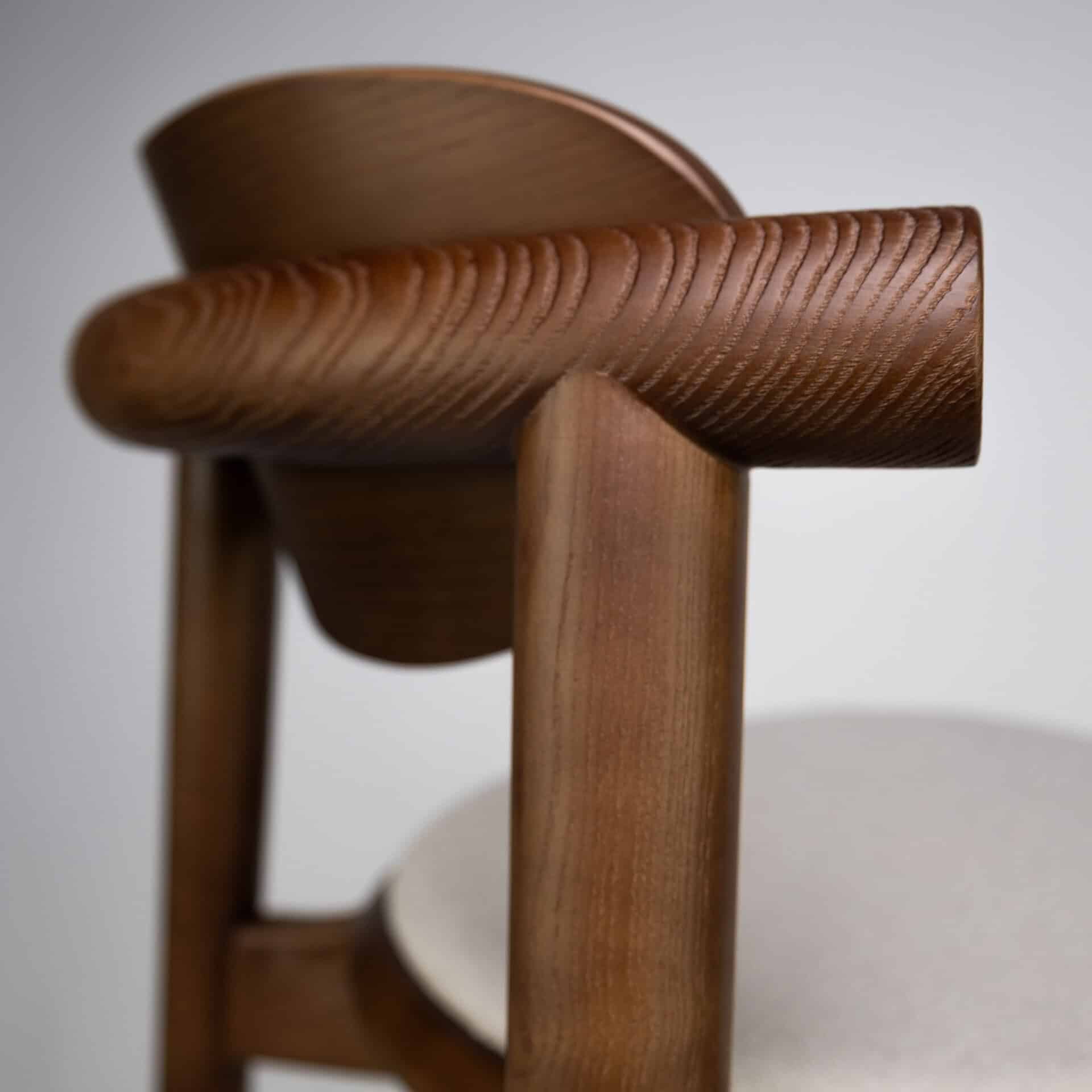 NORRY BARSTOOL ASH WOOD/BEIGE