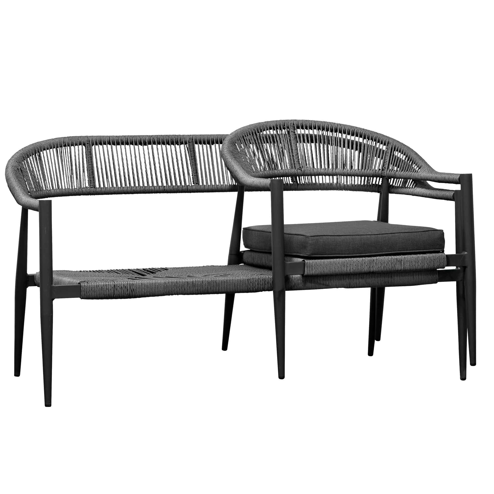 Oliver outdoor lounge set anthracite