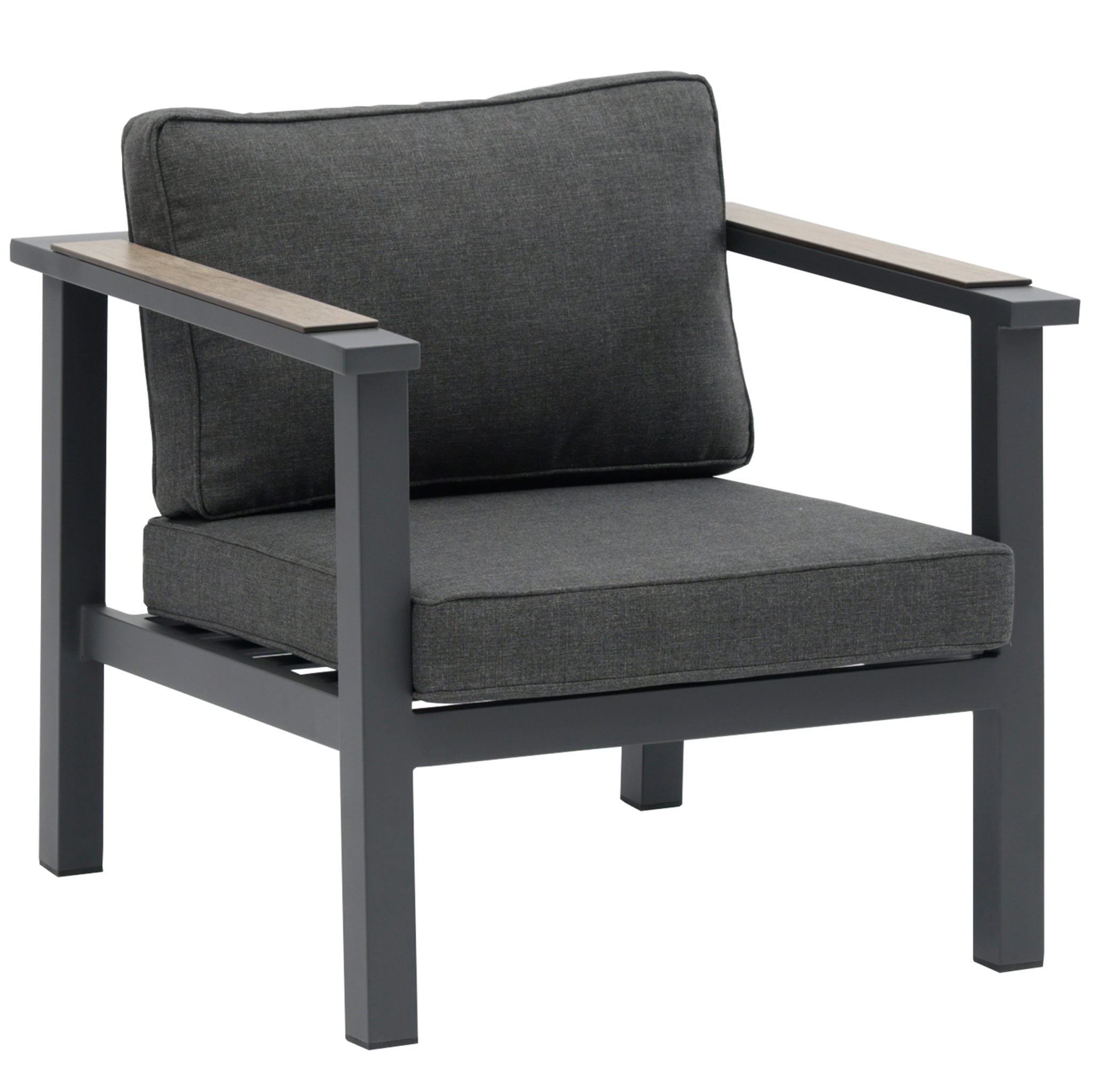 Boli outdoor lounge set anthracite
