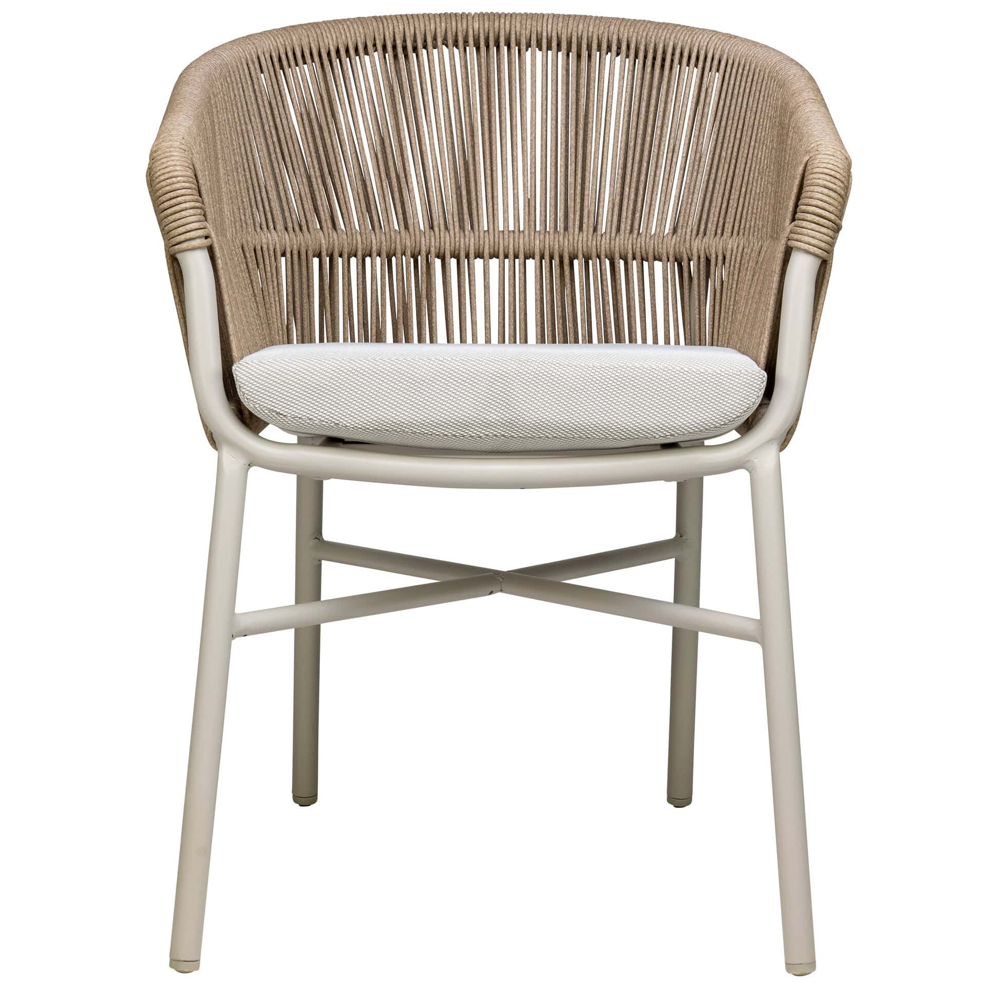 Rose outdoor chair beige