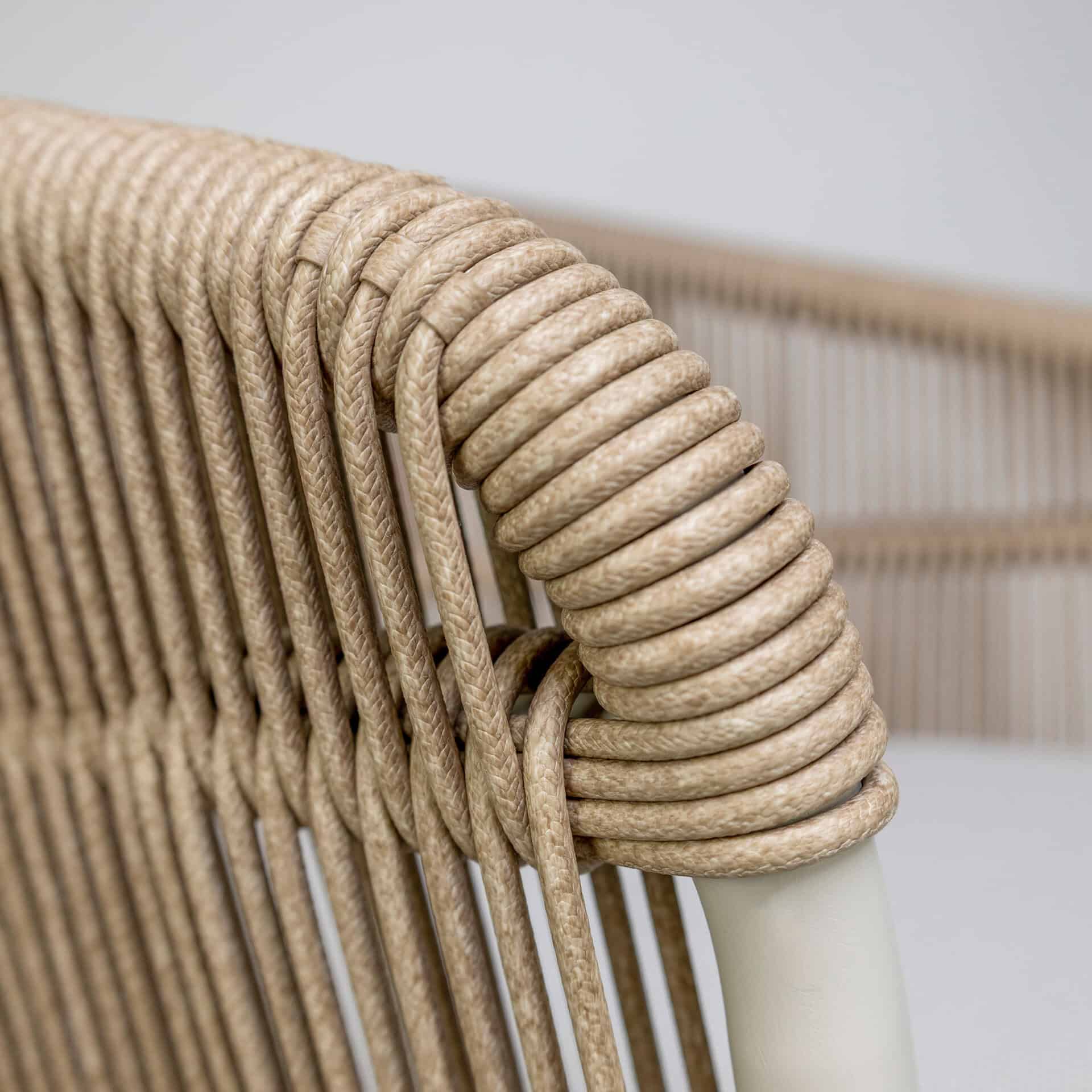 Rose outdoor chair beige