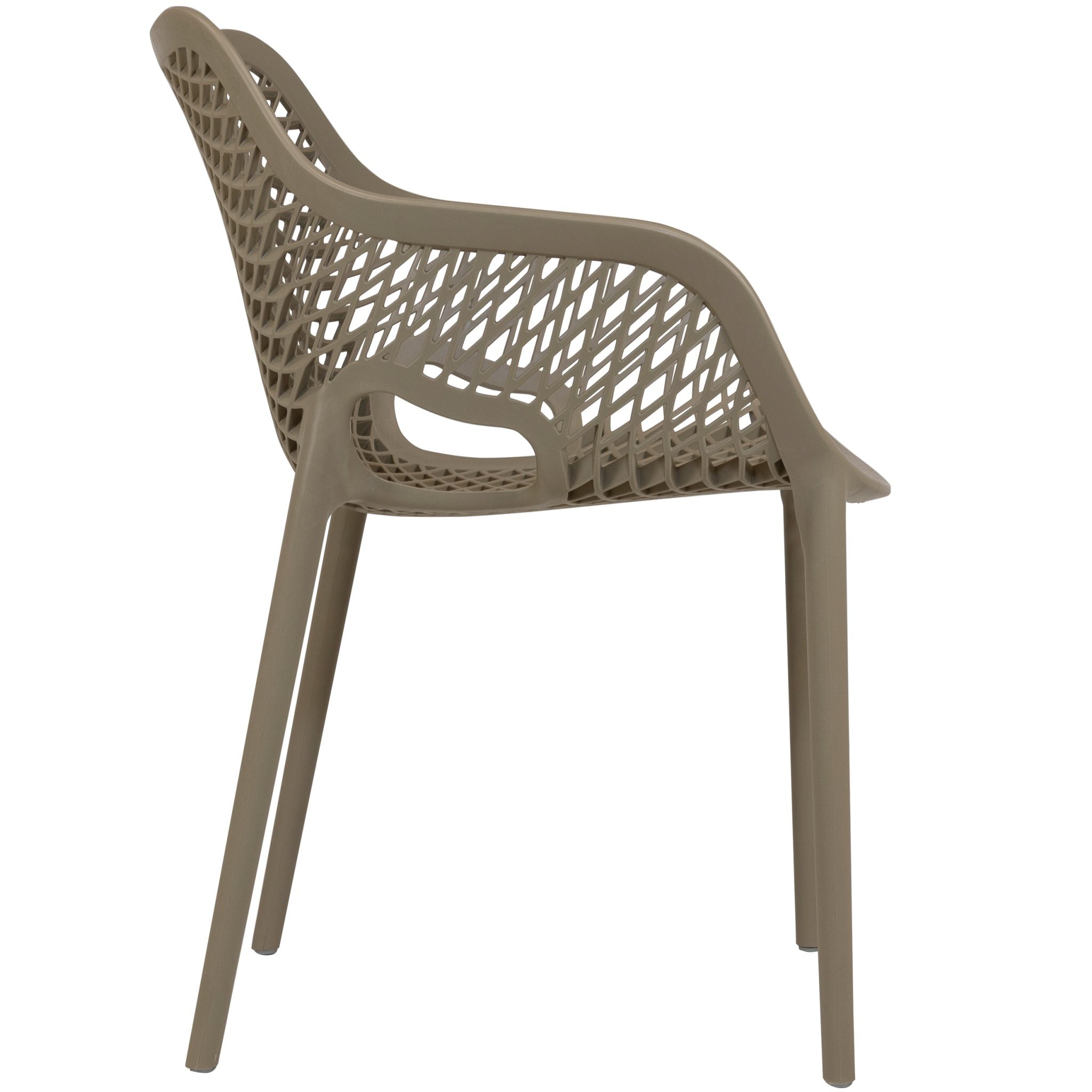 Aria zunanji stol taupe
