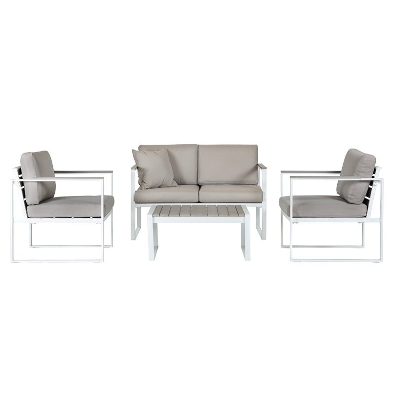 Cobo lounge set white
