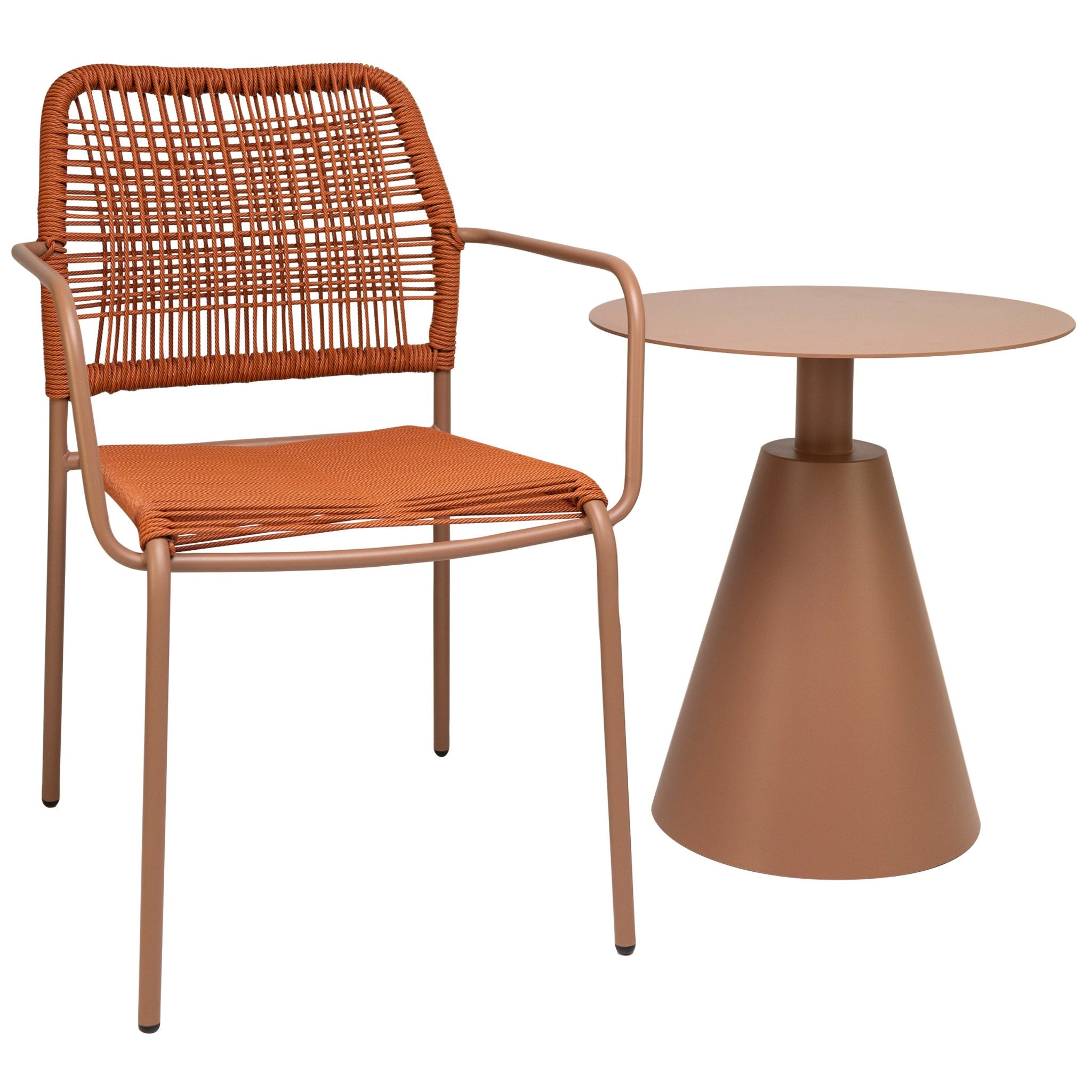 TWISTER OUTDOOR CHAIR ORANGE