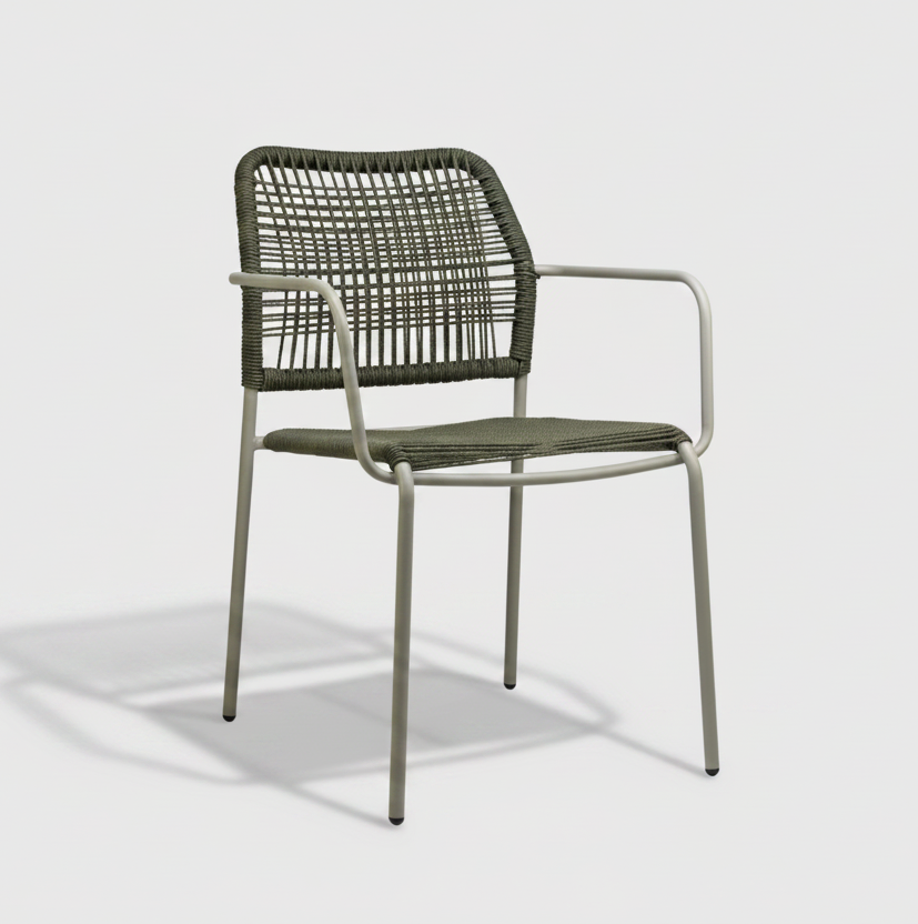 TWISTER OUTDOOR CHAIR OLIVE