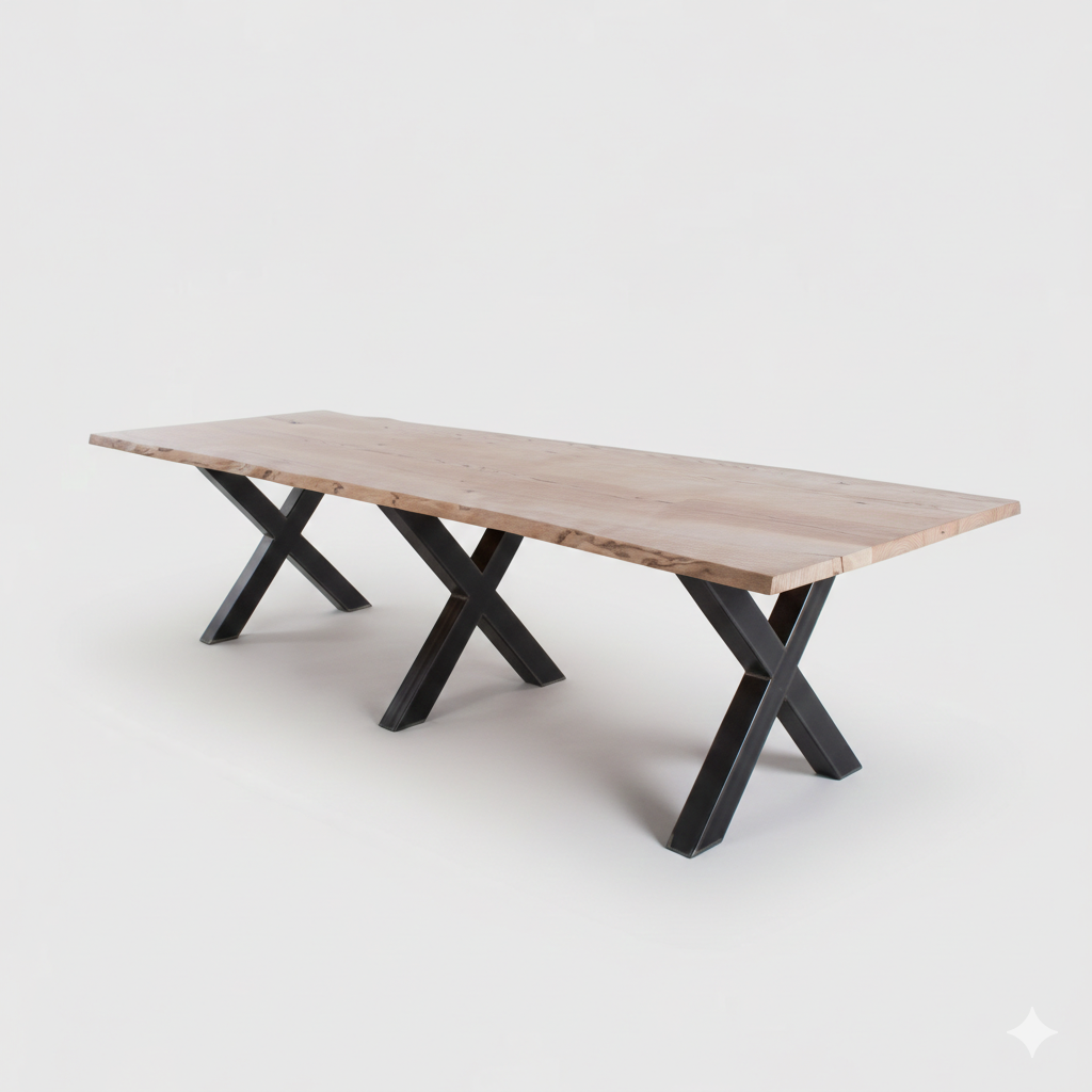 THE TIRPLE X DINING TABLE