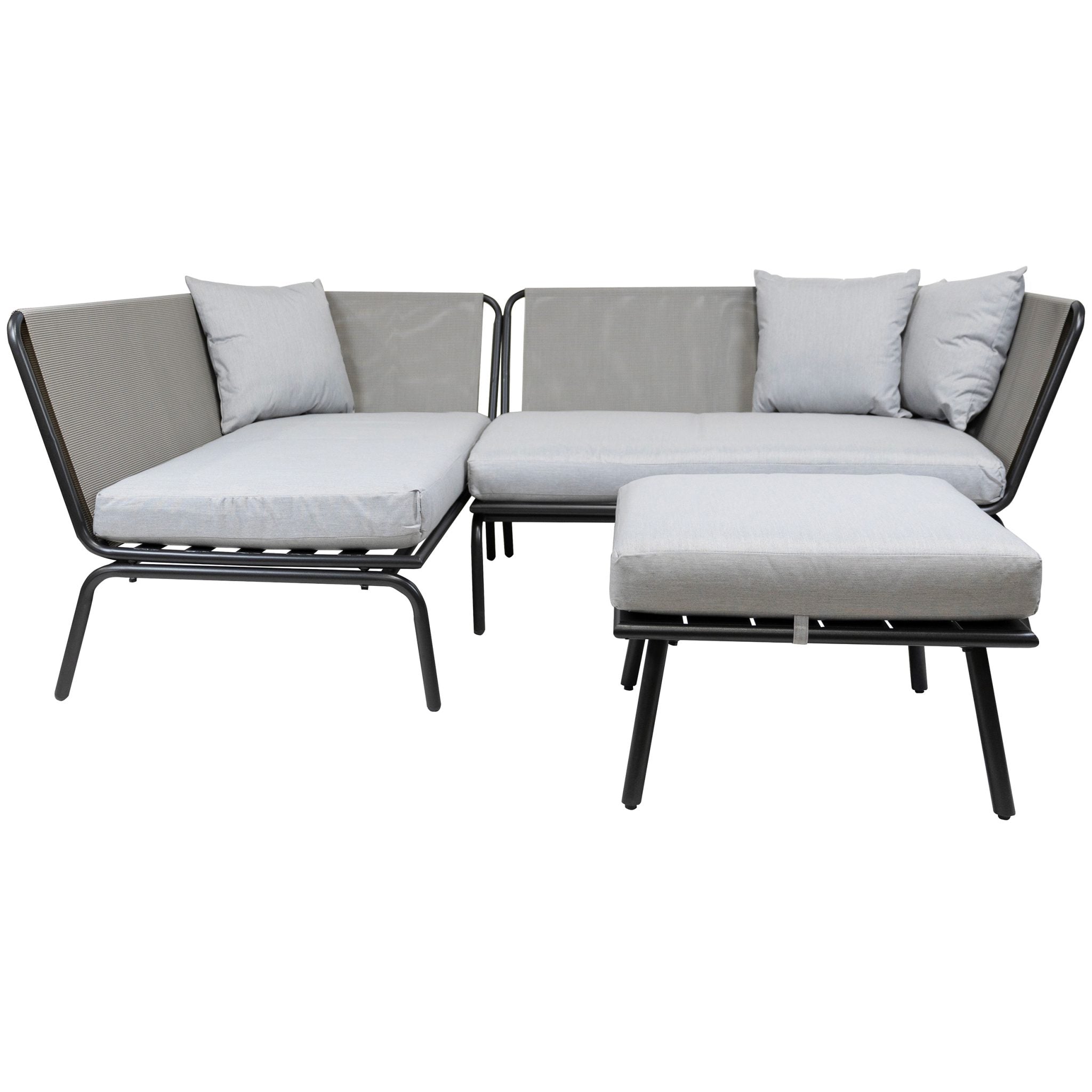 Maui corner lounge set anthracite