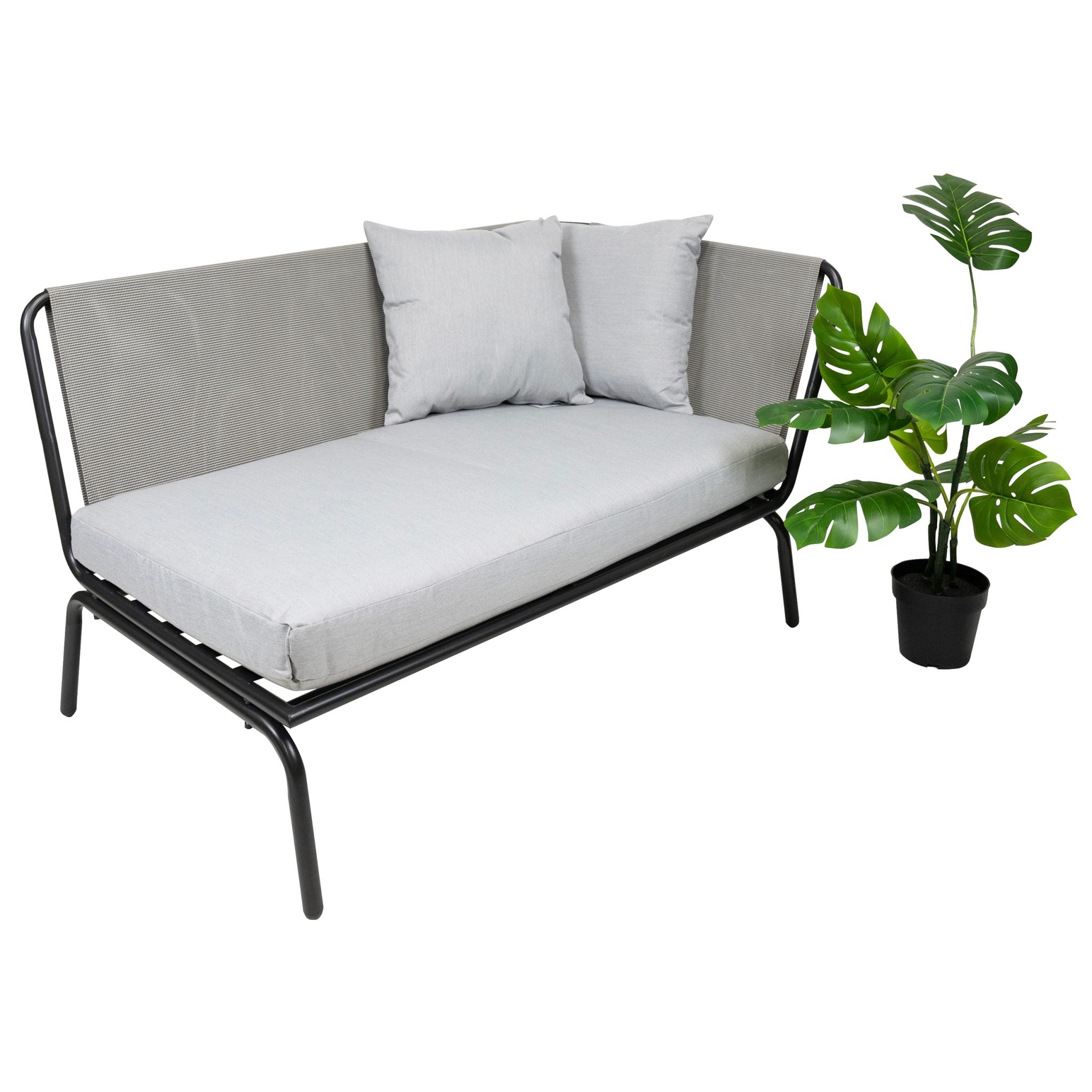 Maui corner lounge set anthracite