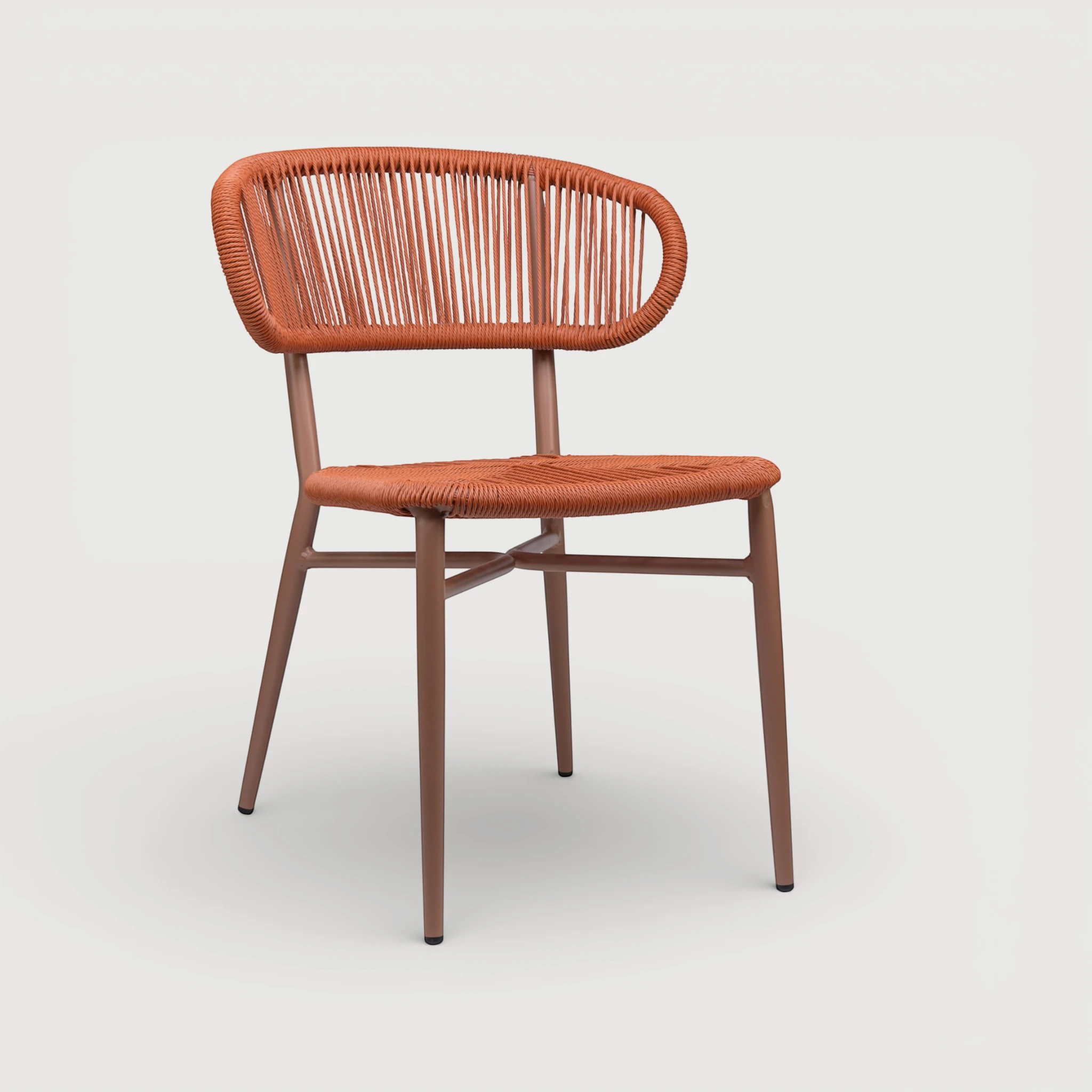 Jason zunanji stol rdeč