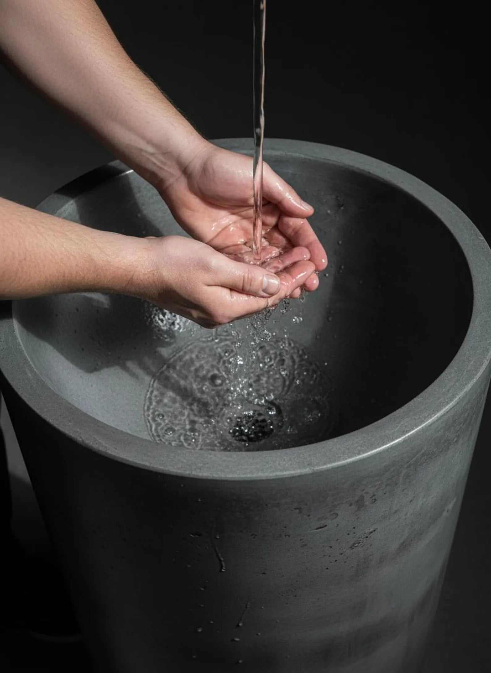 THE CONE CONCRETE SINK