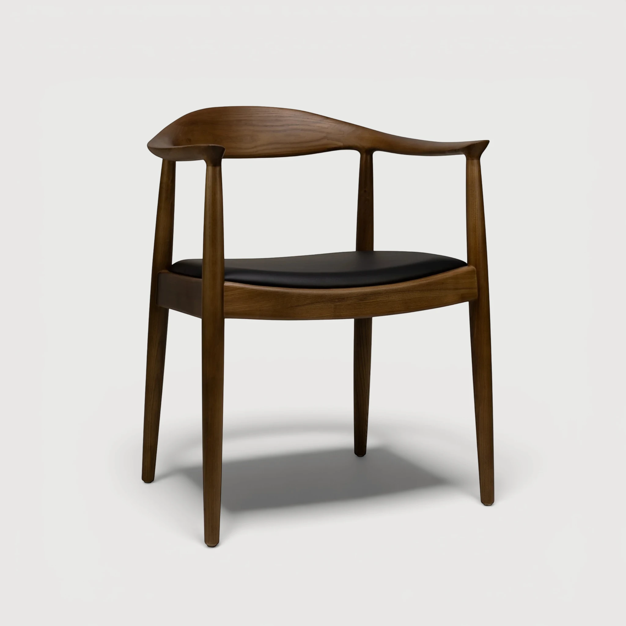 SCANDI STOL JESEN Z USNJEM