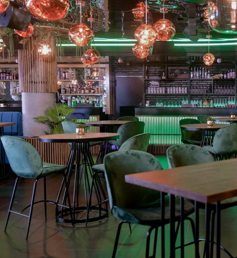 THE CAGE JEDILNA MIZA 