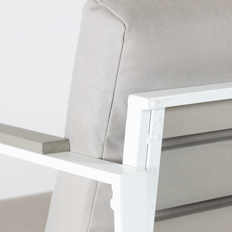 Cobo lounge set white