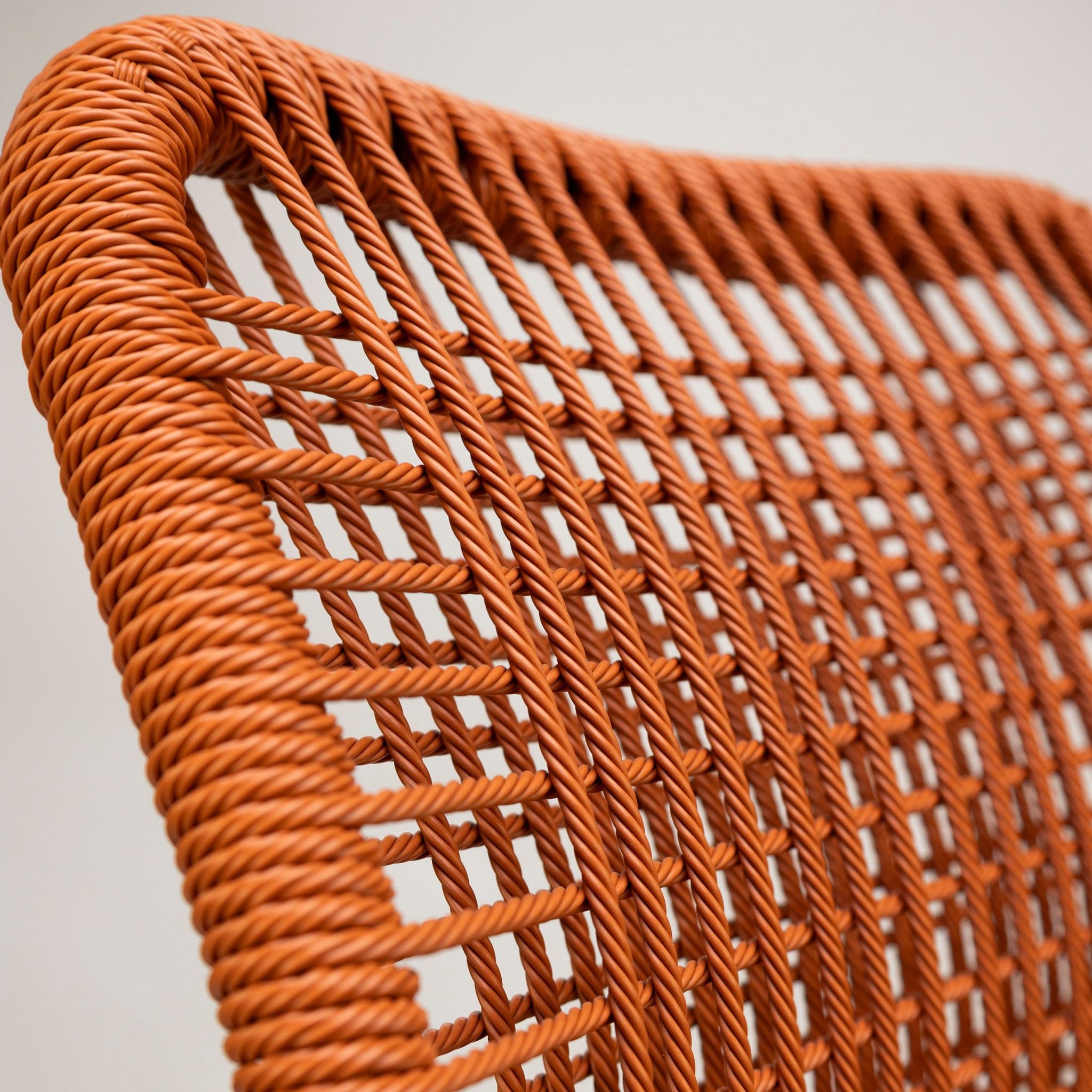 TWISTER OUTDOOR CHAIR ORANGE