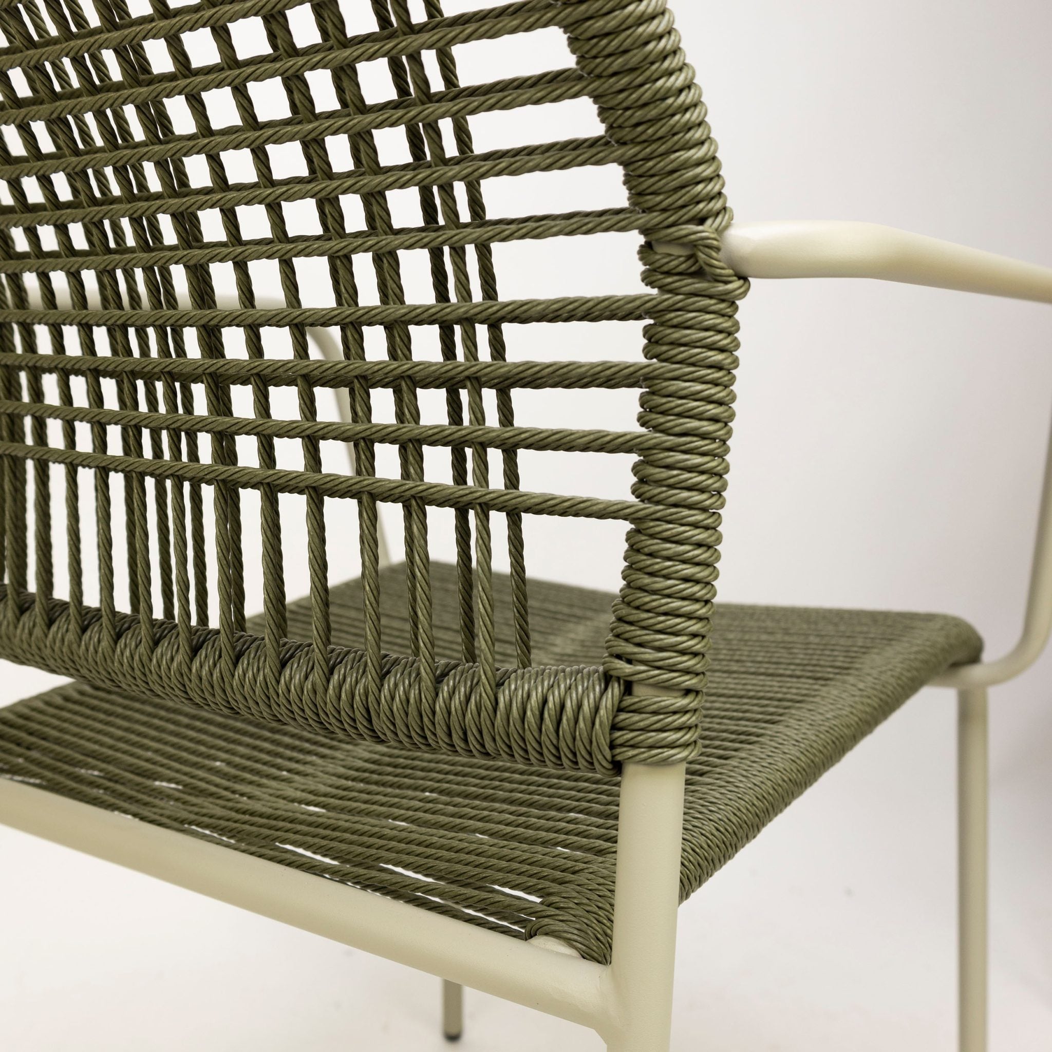 TWISTER OUTDOOR CHAIR OLIVE