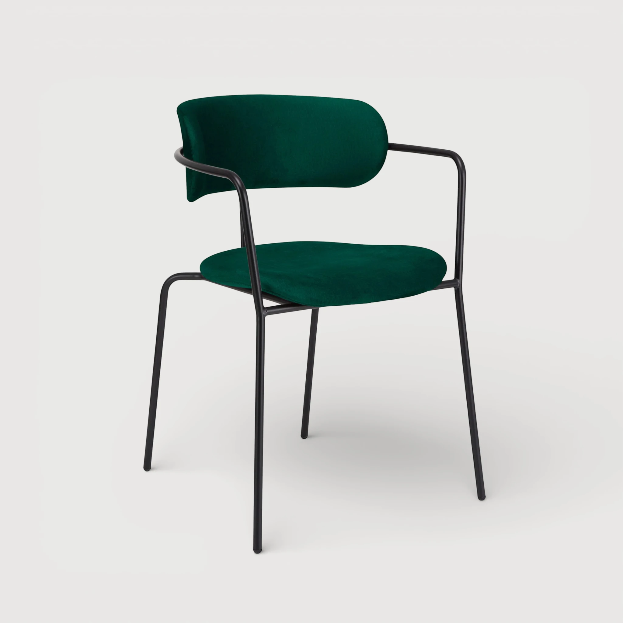 Olive stol temno zelen