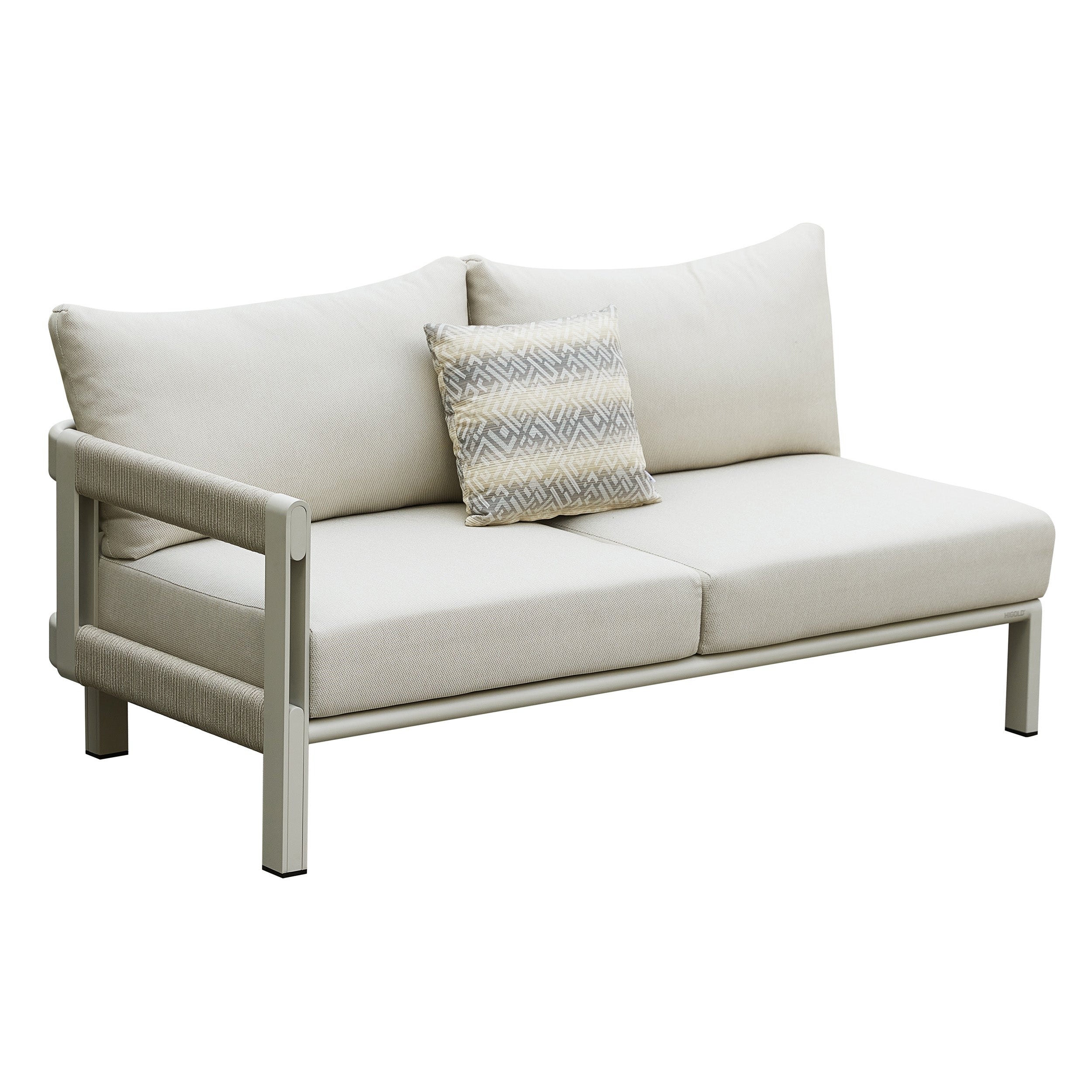Paro kotni XL lounge set siv