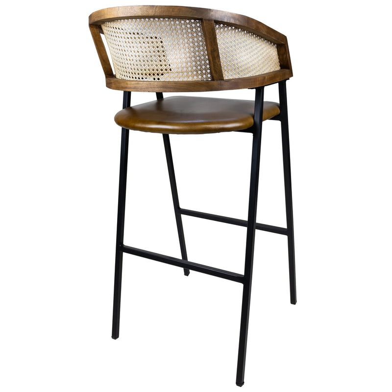 JAYJAY BARSTOOL COGNAC