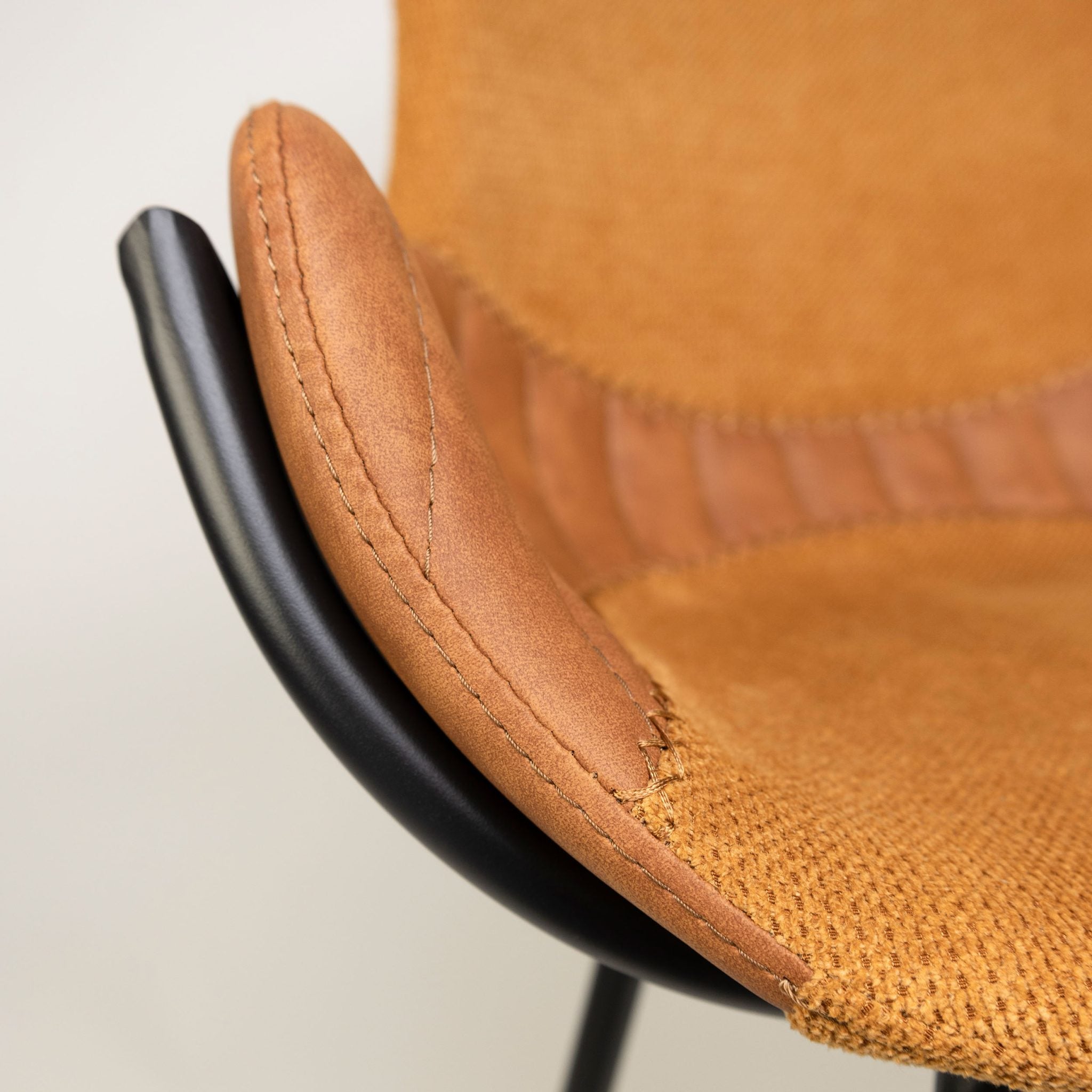 ALAYA BARSTOOL OCHRE YELLOW