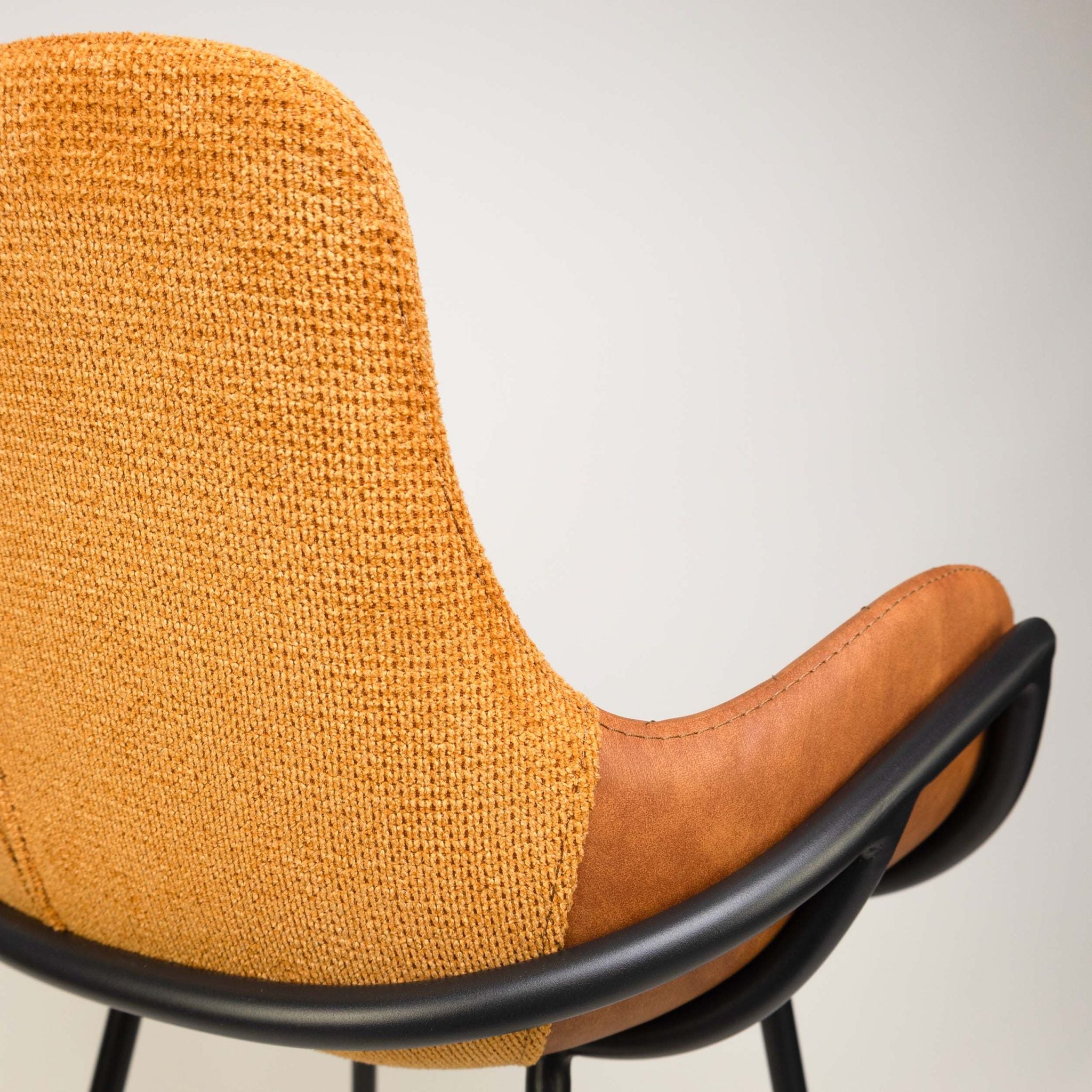 ALAYA BARSTOOL OCHRE YELLOW