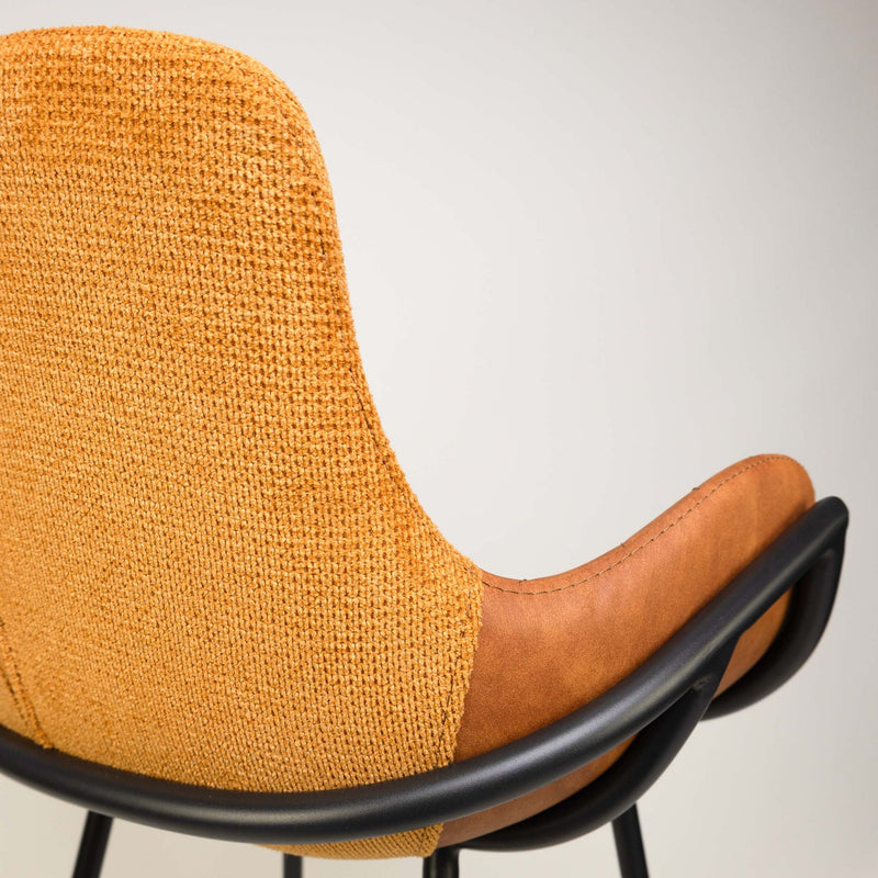 ALAYA BARSTOOL OCHRE YELLOW