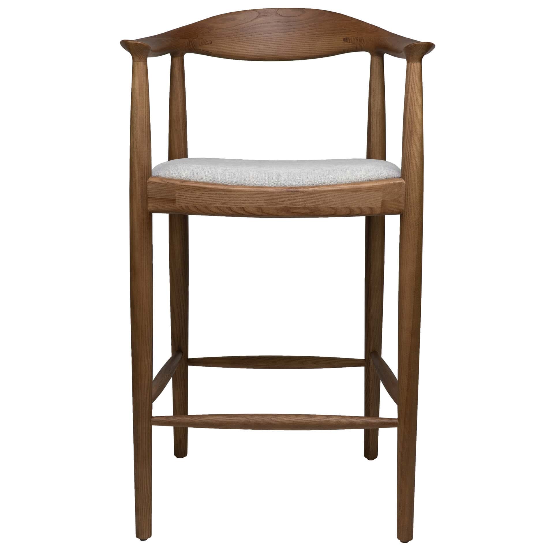 SCANDI BARSTOOL ASHWOOD LOW