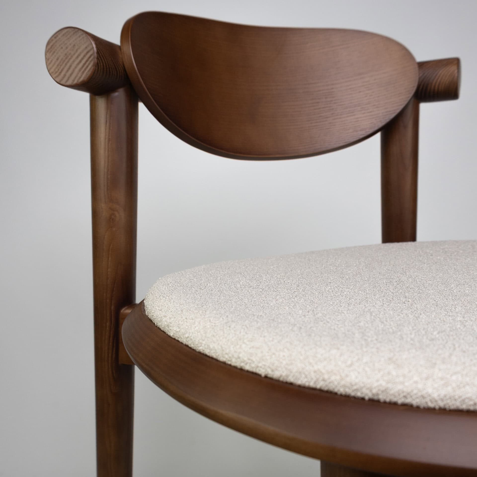 NORRY BARSTOOL ASH WOOD/BEIGE