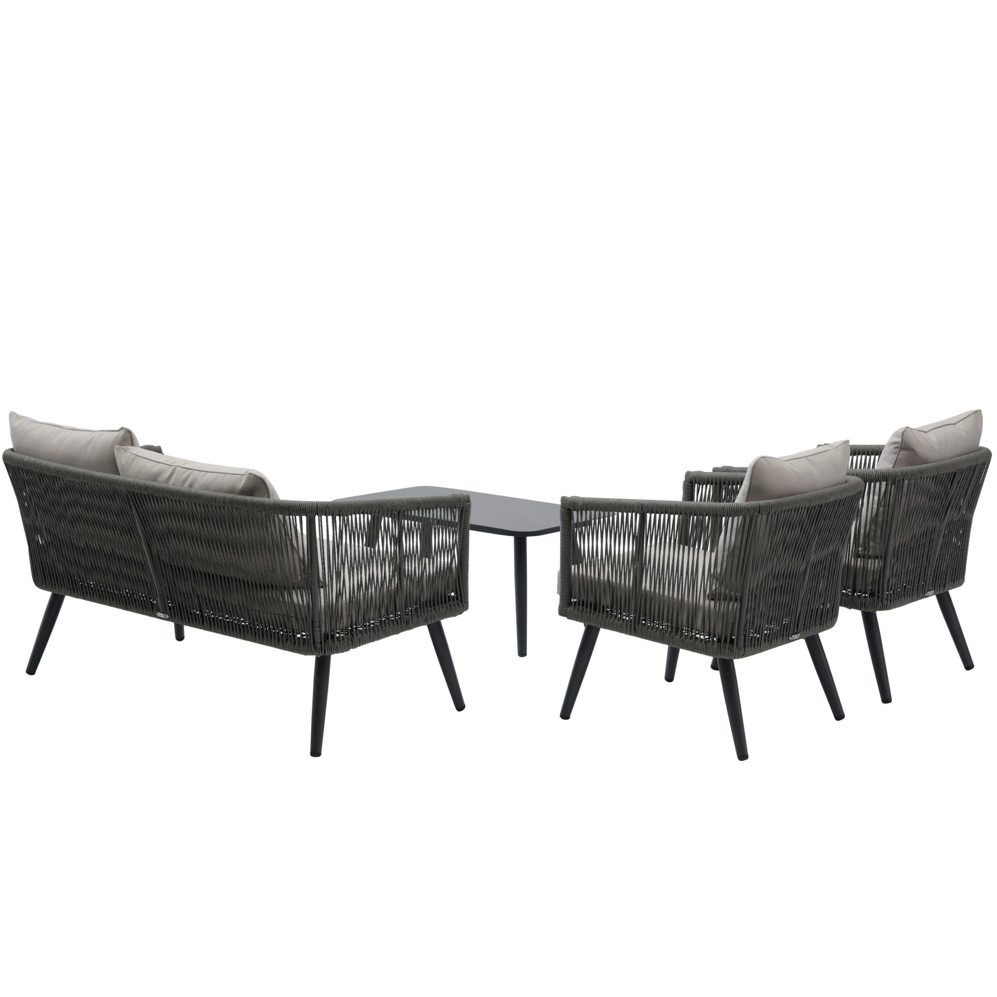 Dilo outdoor lounge set anthracite