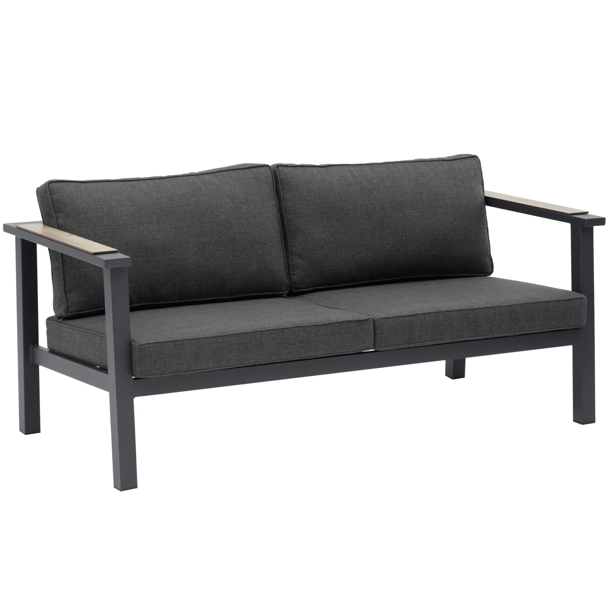 Boli outdoor lounge set anthracite