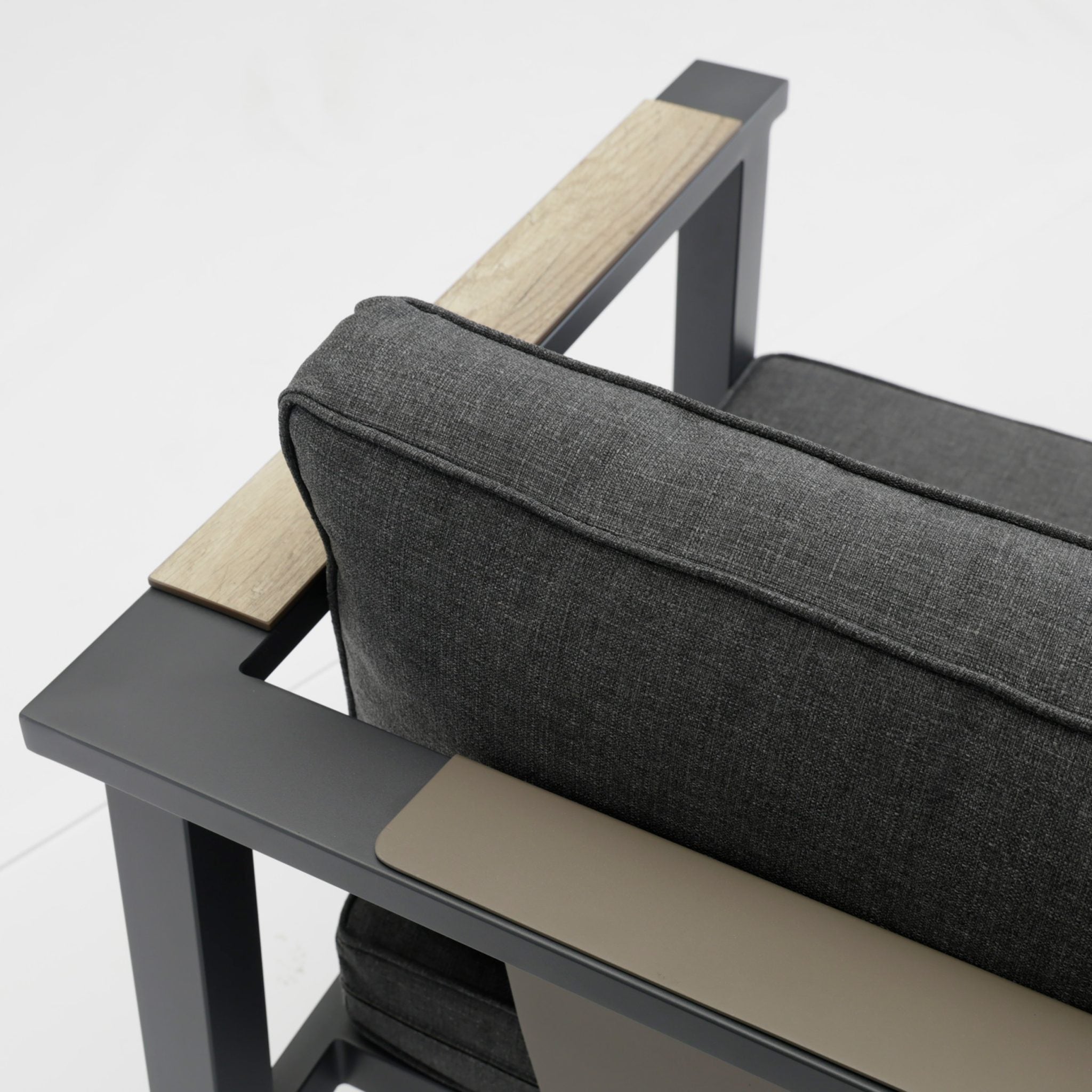 Boli outdoor lounge set anthracite