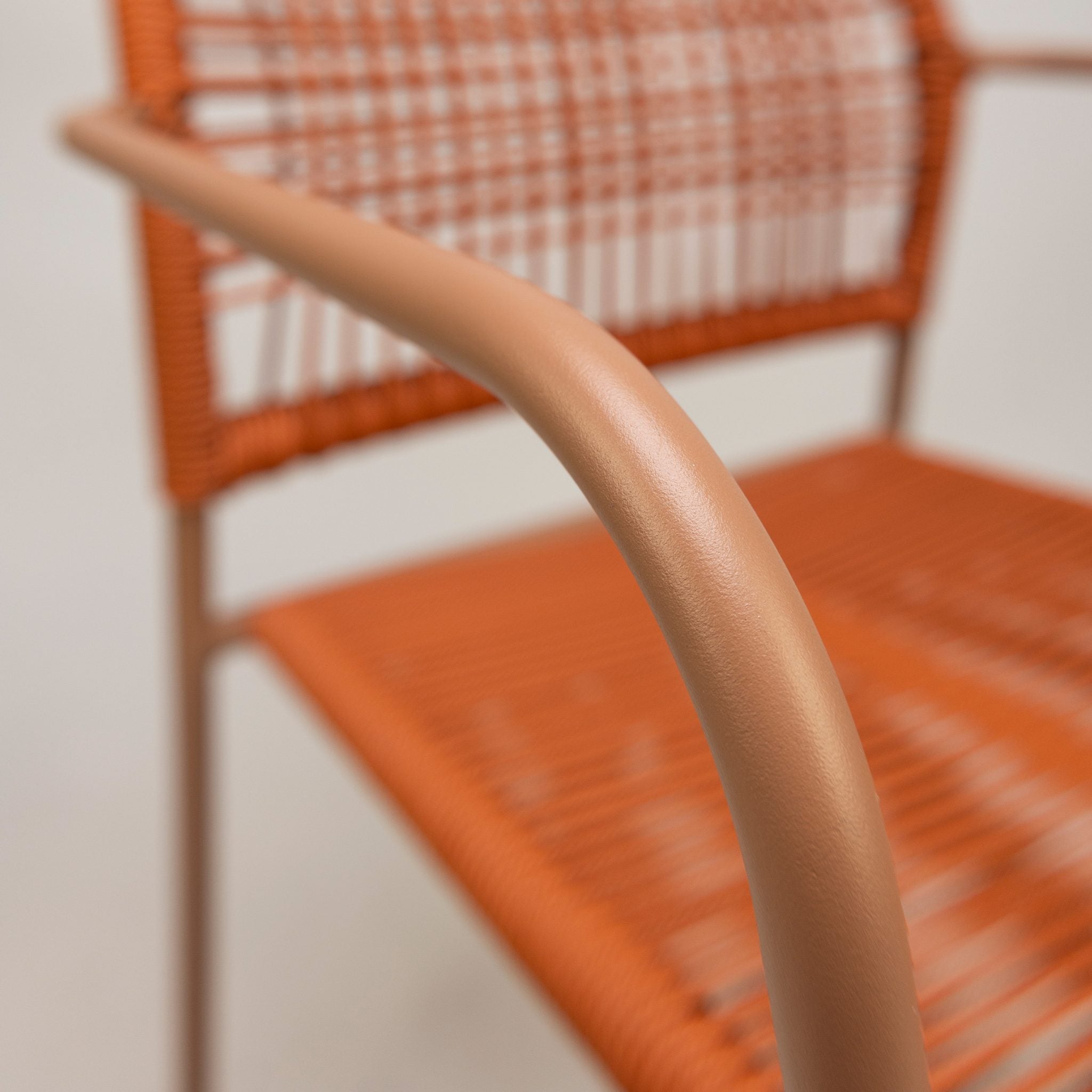 TWISTER OUTDOOR CHAIR ORANGE